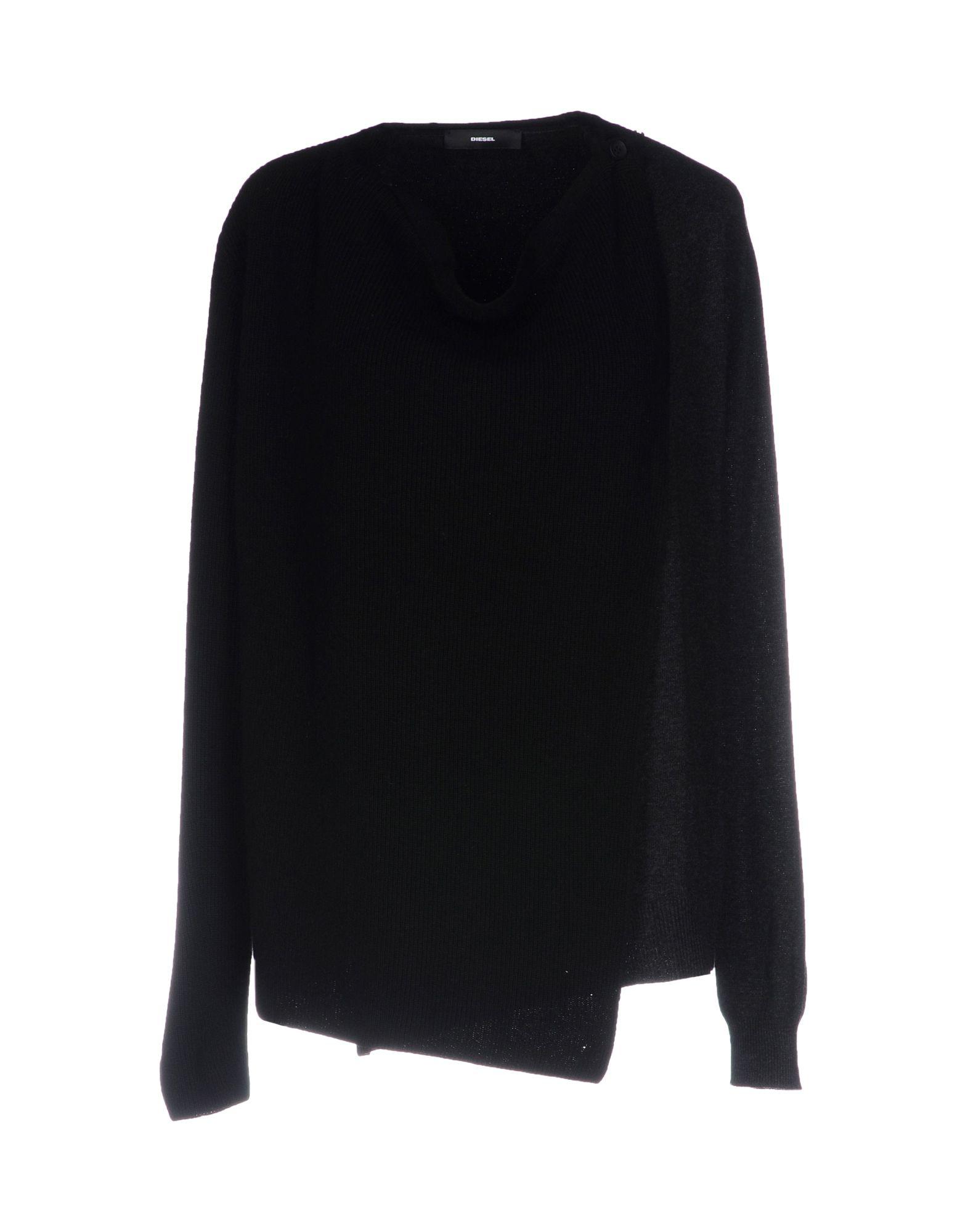 DIESEL Synthetic Sweater in Black - Lyst