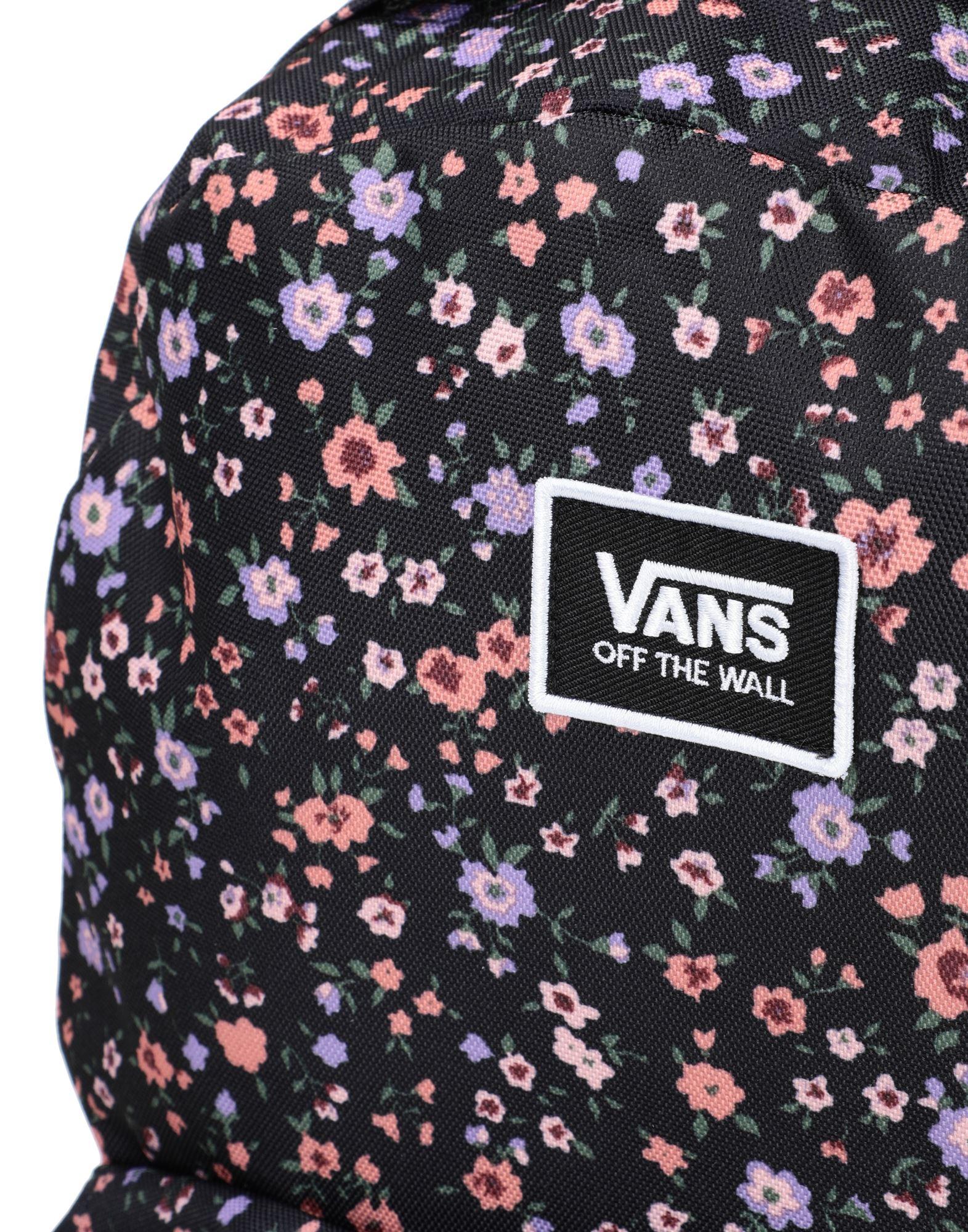 plain black vans backpack