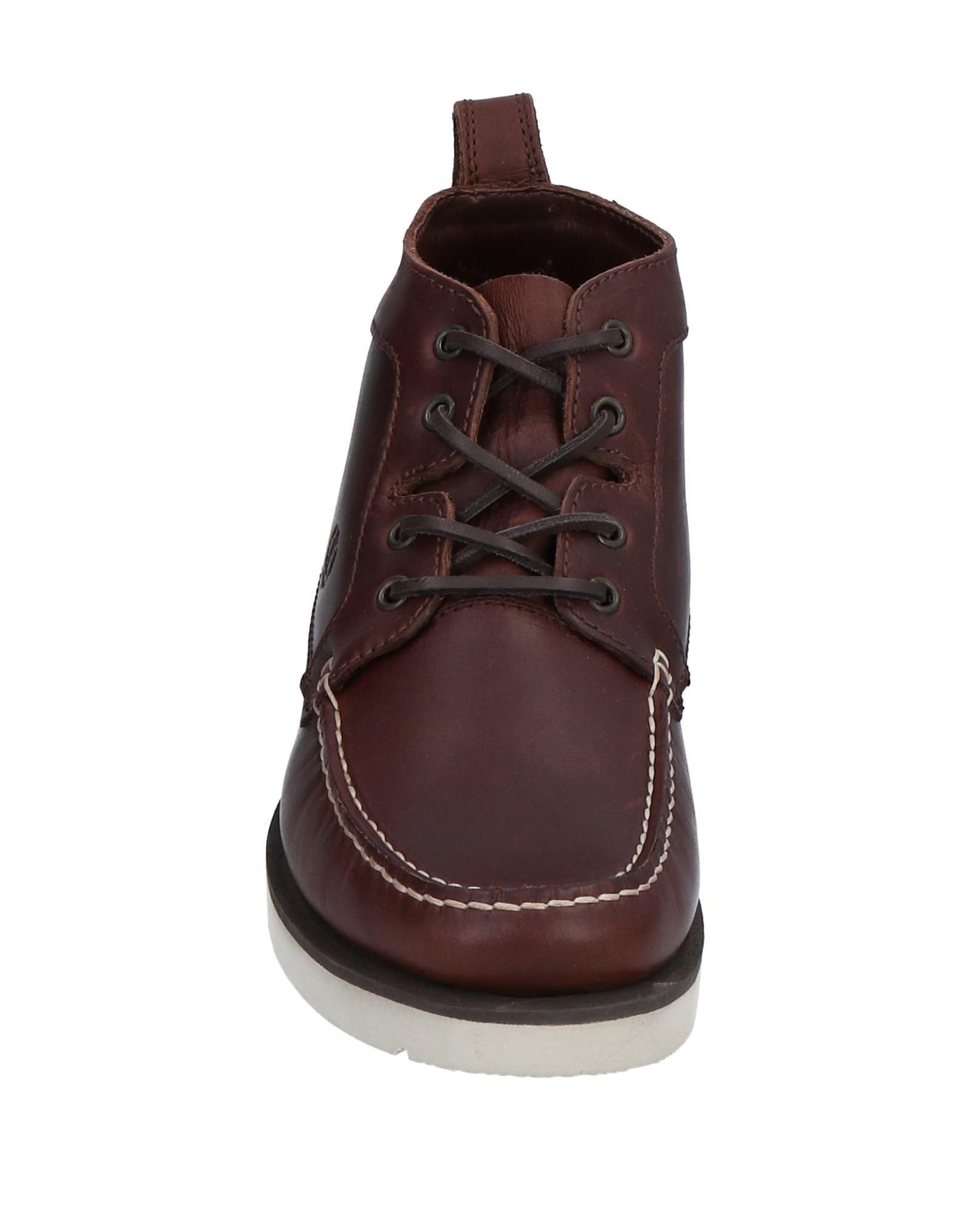 Henri Lloyd Leather Ankle Boots in Dark Brown (Brown) for Men - Lyst