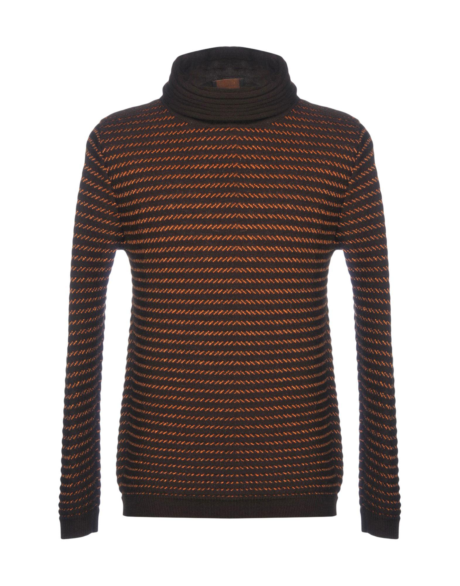 brown turtleneck shirt mens