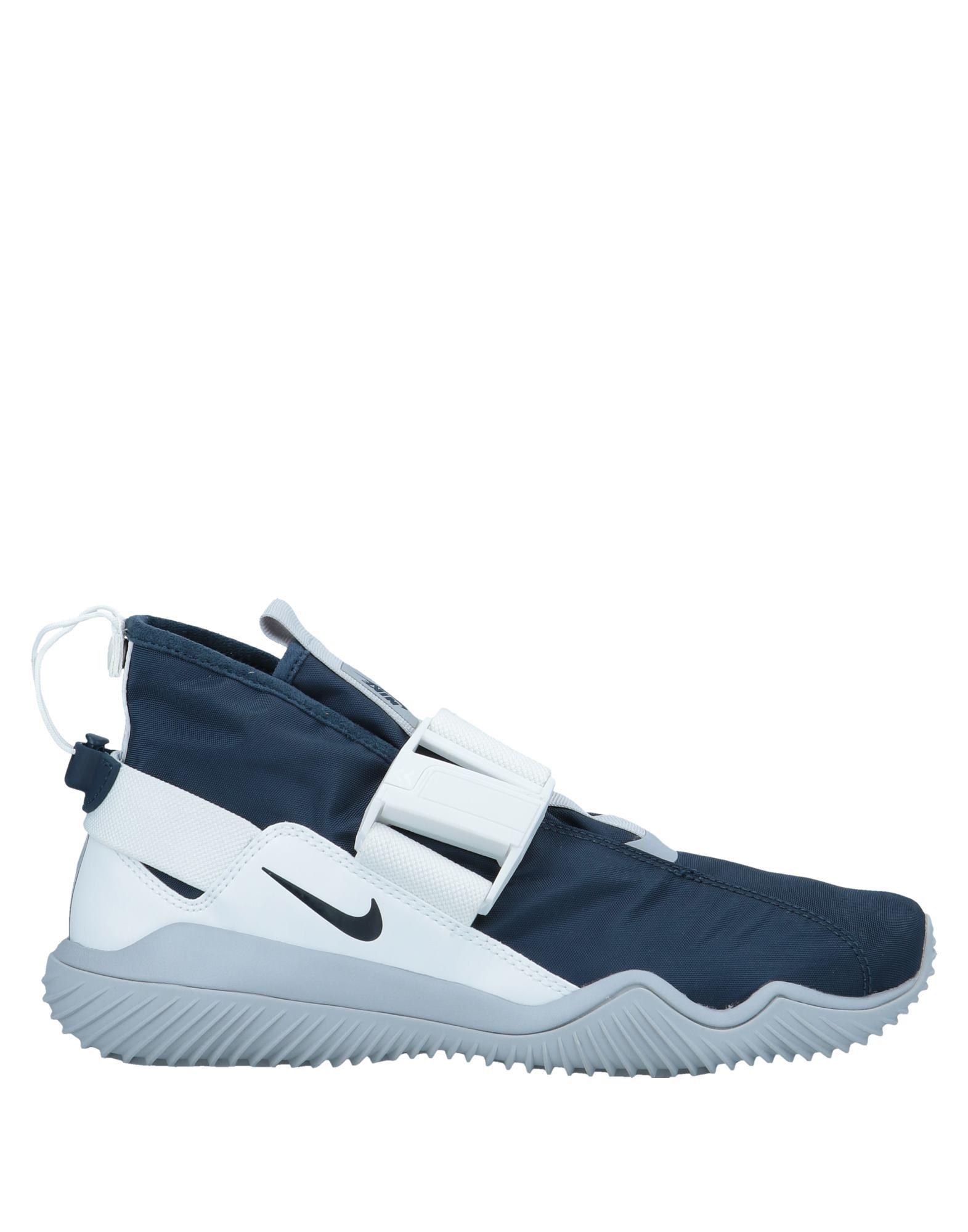 black blue nike high tops