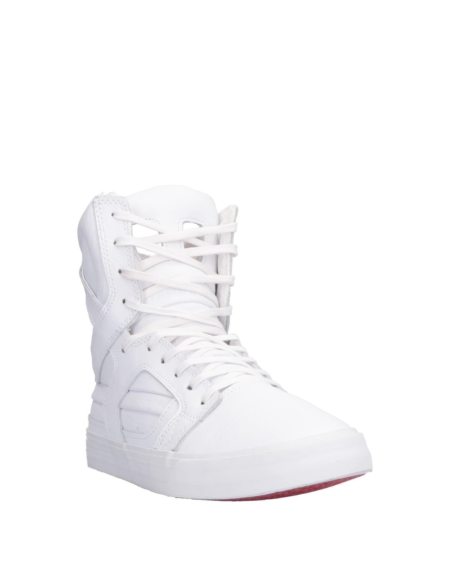 supra white high top sneakers
