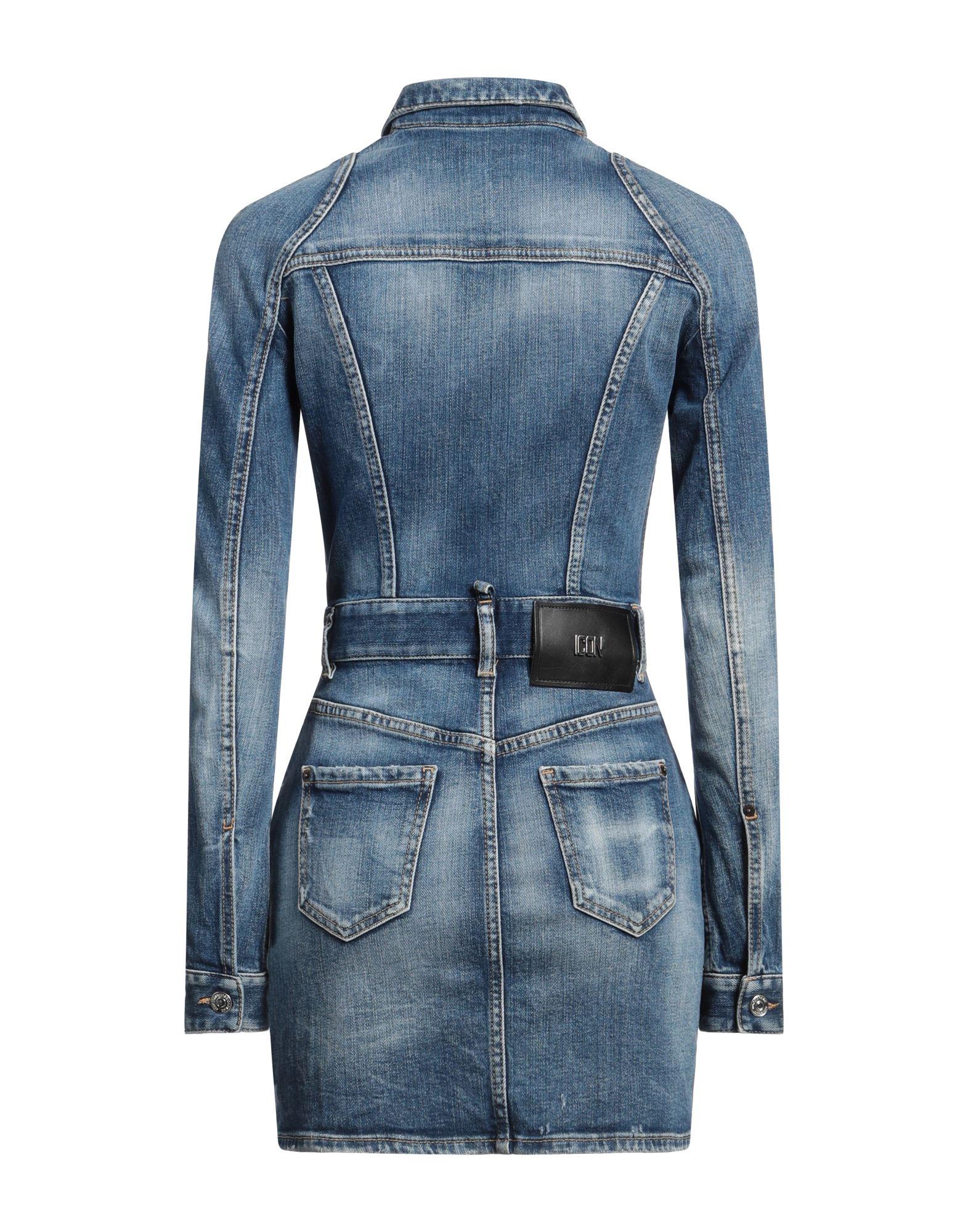 ramy brook skylar denim dress Women's Liv Minidress - Medium Wash Dahlia Cut Out Hardware F25BBL1776 Size:Women's - M- Made to Order Crafted from a soft
