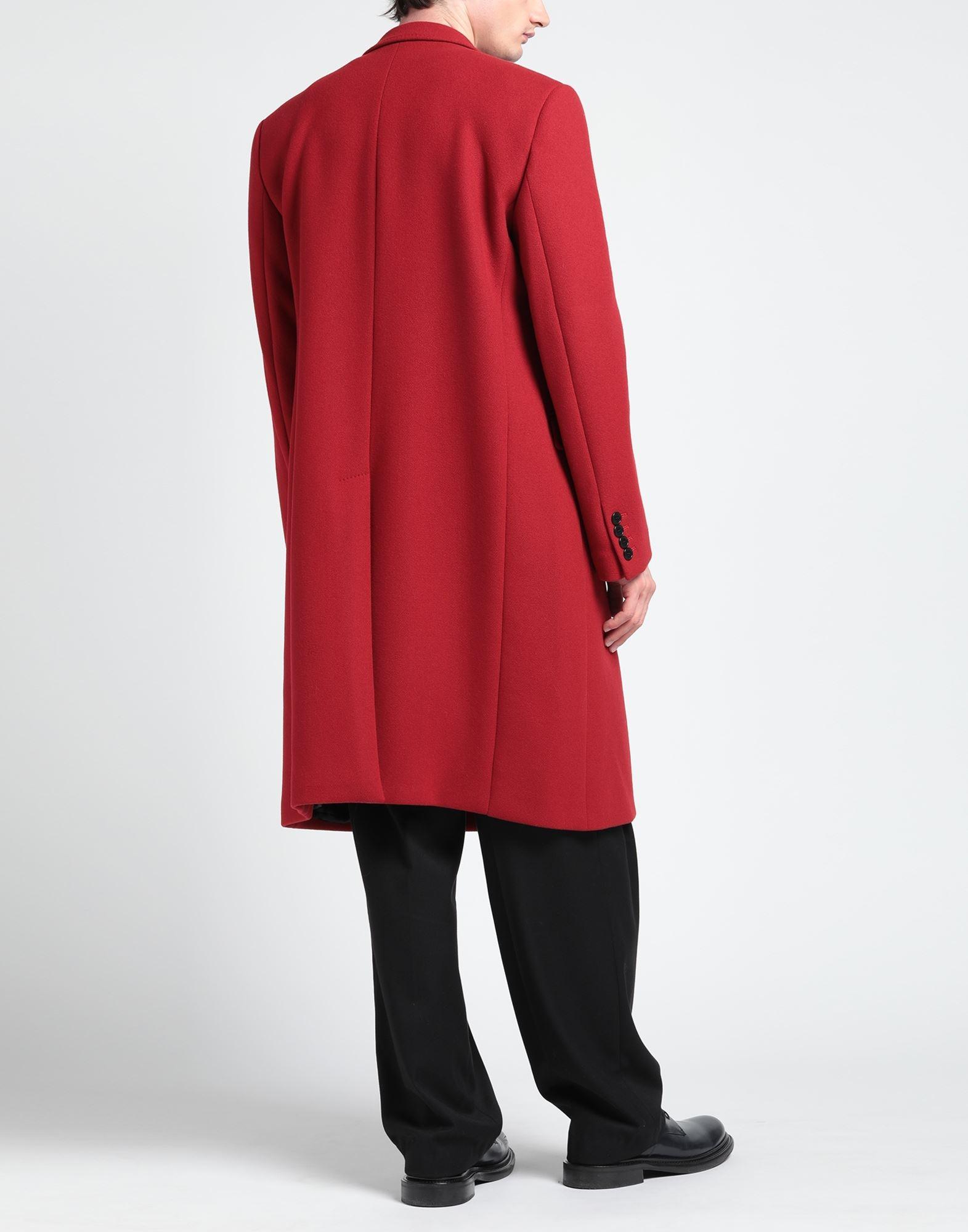 Vetements Coat in Red for Men | Lyst