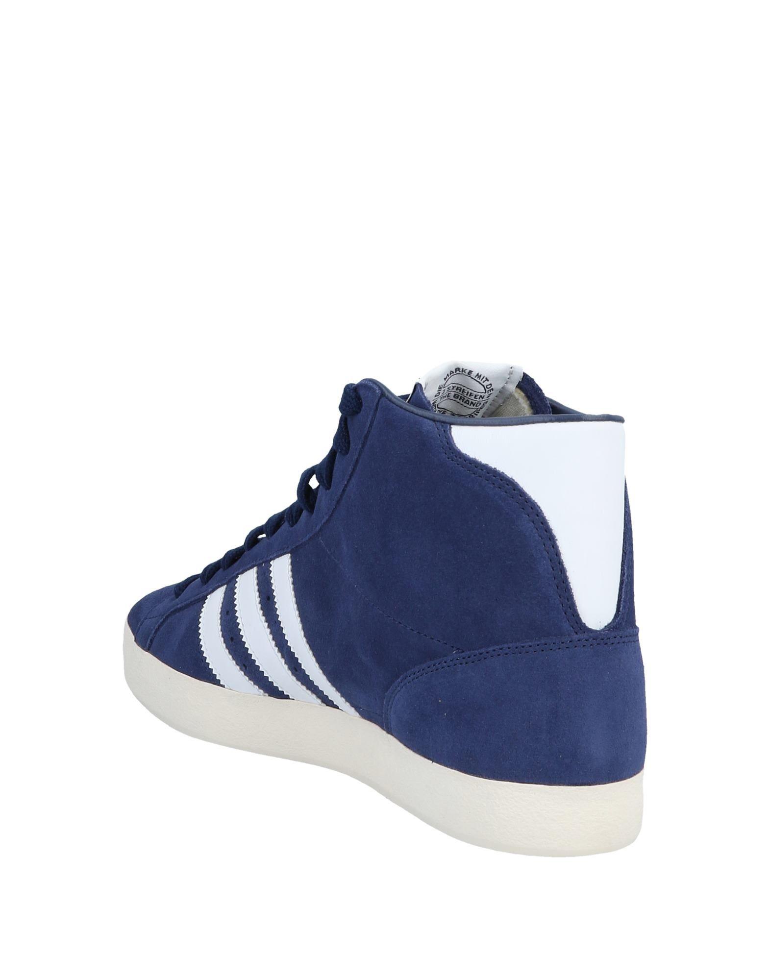 adidas Originals Suede Hightops & Sneakers in Dark Blue (Blue) for Men