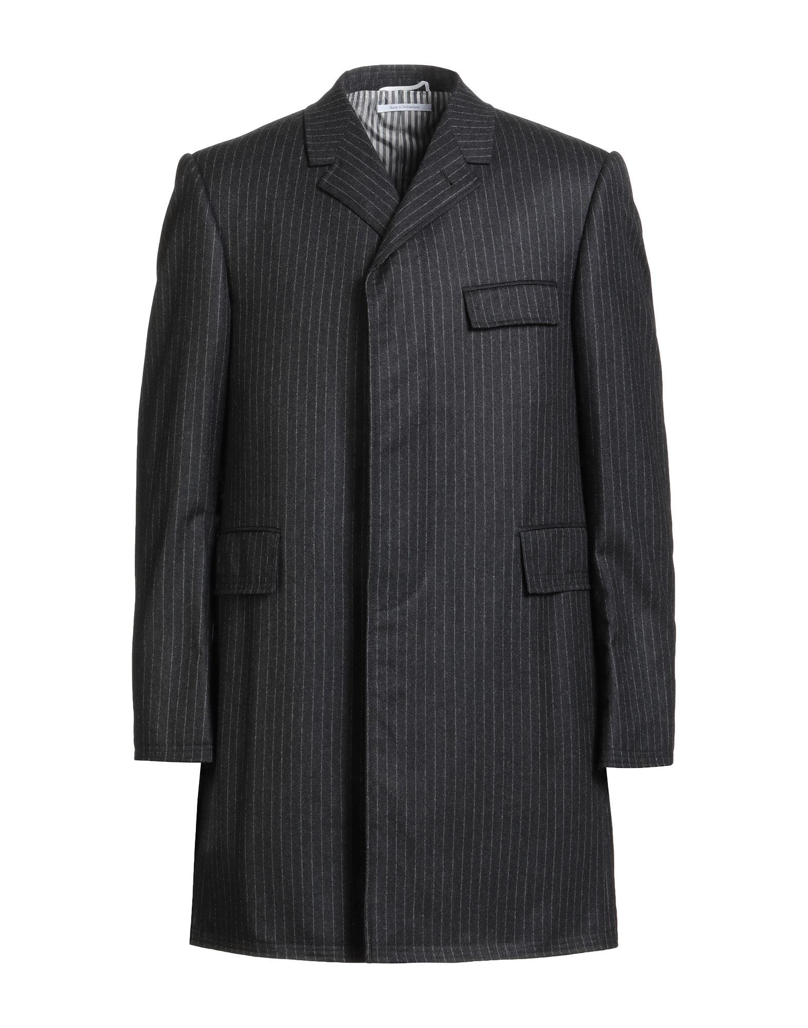 ダウンジャケット・コート THOM BROWNE FW25 Thom Browne Coats Blue (FOD025X 05222415) Thom Browne ダウンコート - ダークブルー | FOD025X05222415