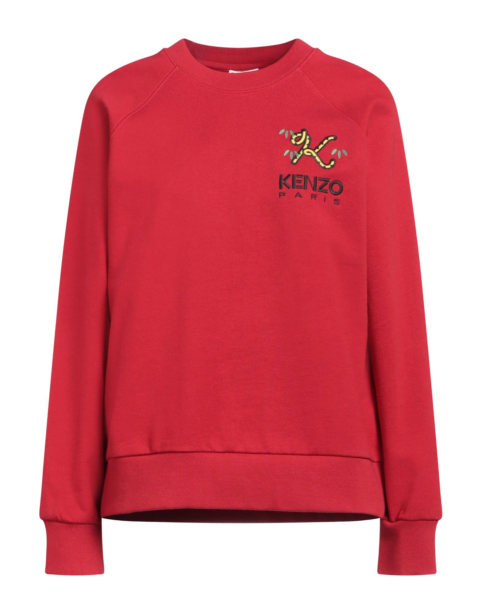 Red kenzo sweatshirt deals