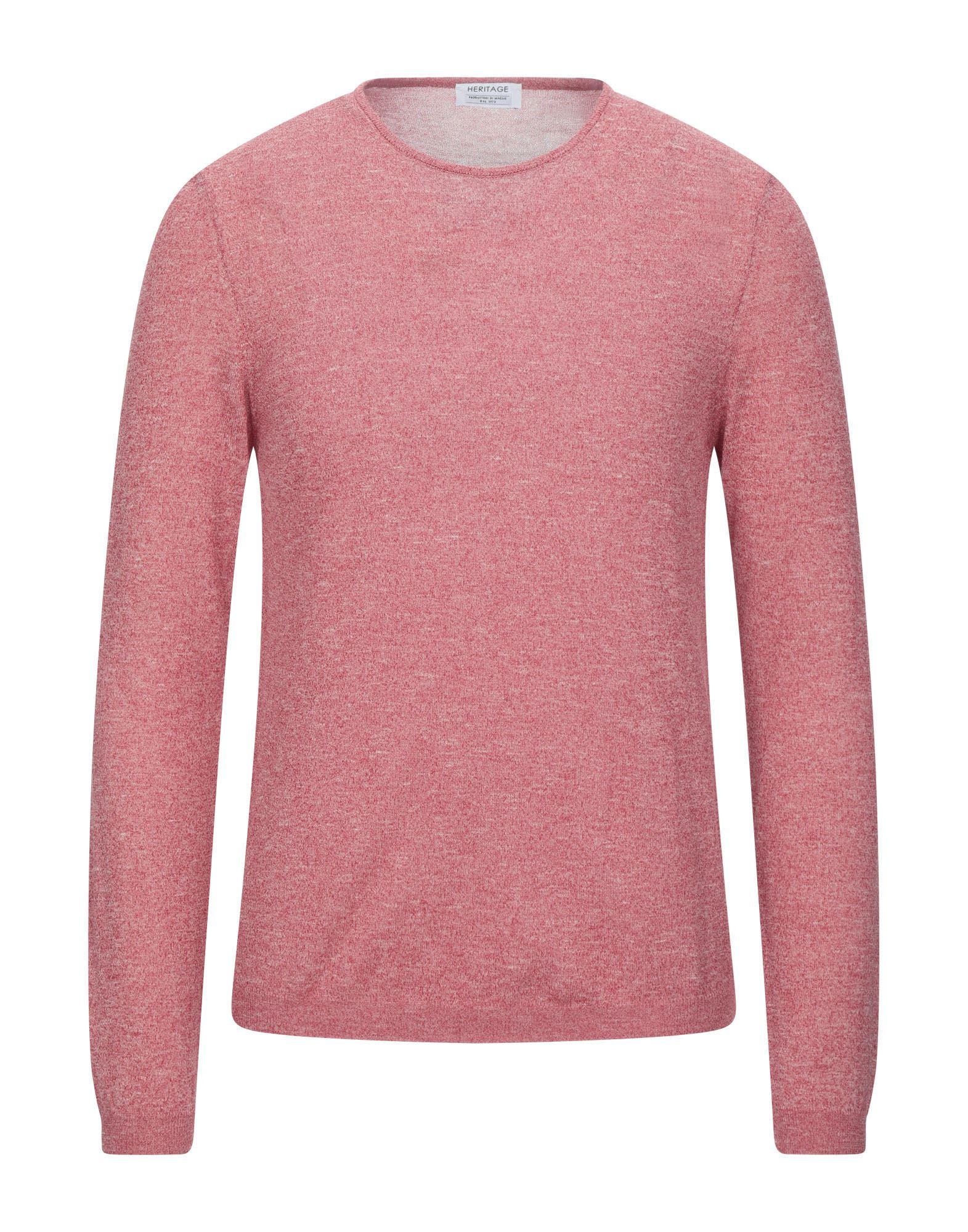 Heritage Cotton Sweater in Red for Men Lyst