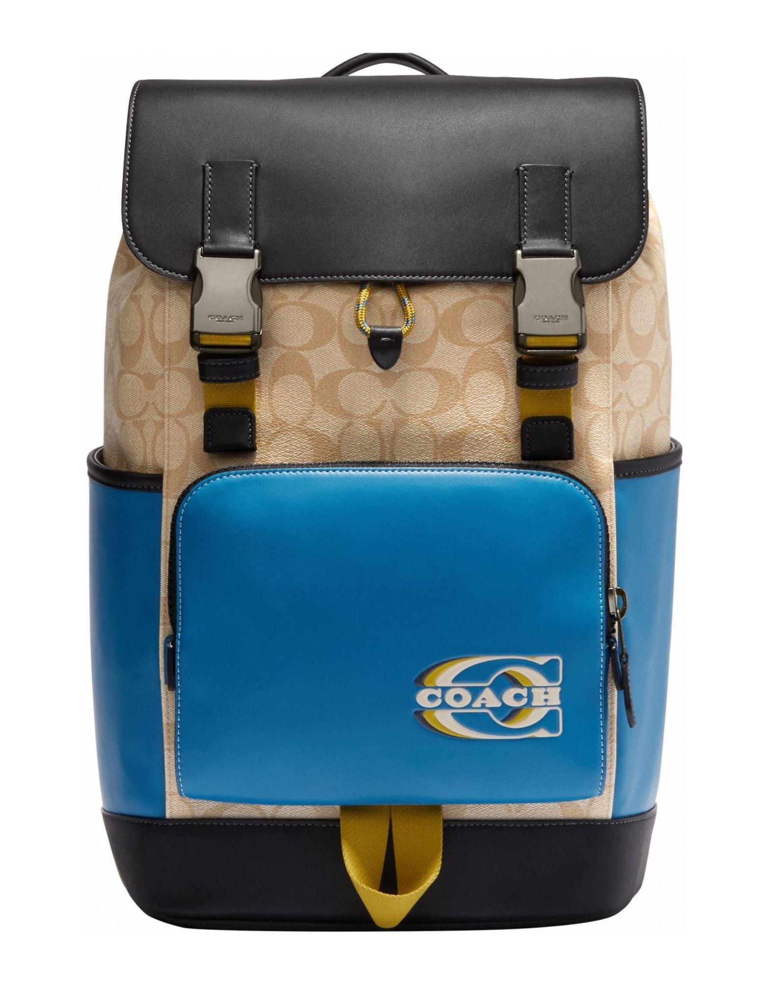 Mochila COACH de hombre de color Azul Lyst