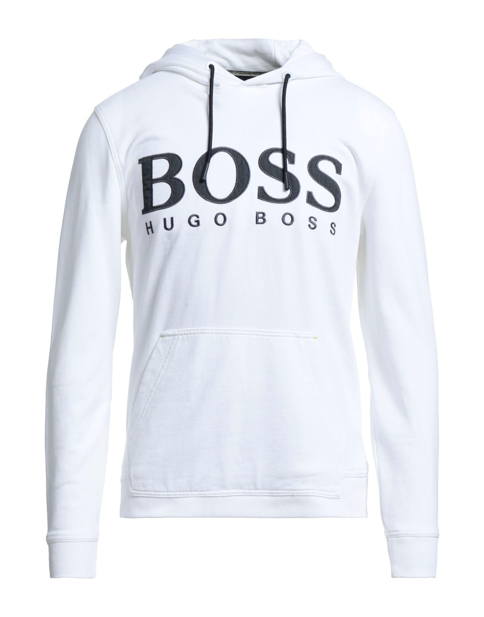 Eerbetoon Schaap Smash BOSS by HUGO BOSS Sweatshirt in White for Men | Lyst