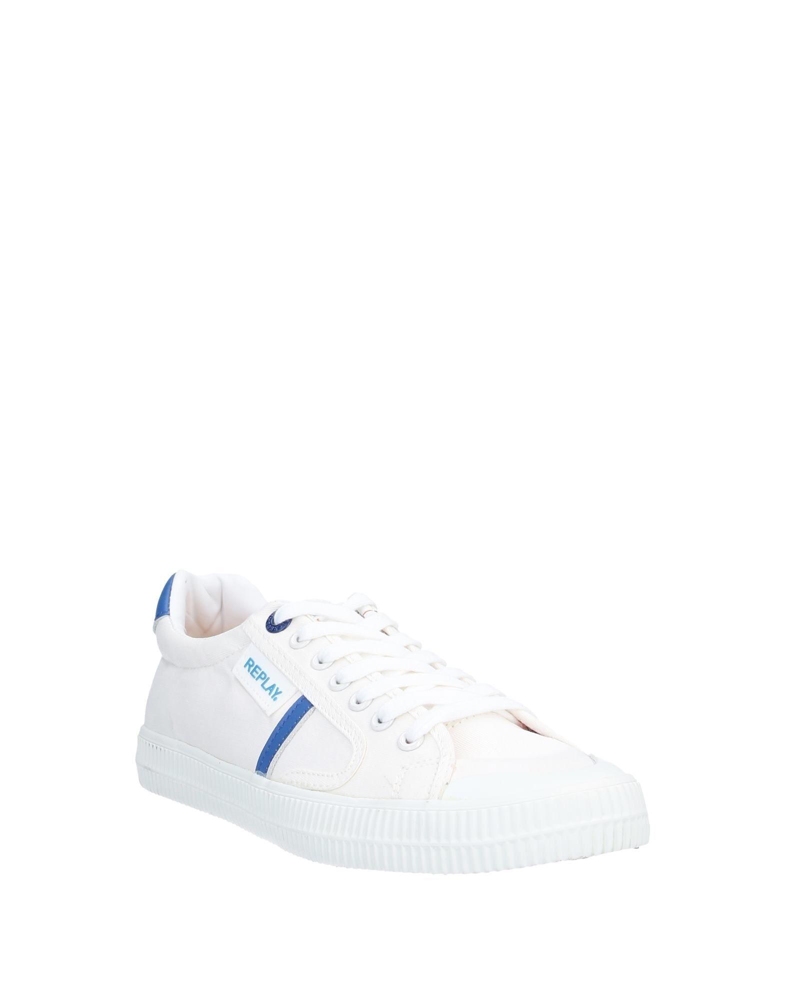 Replay Rubber Low-tops & Sneakers in White for Men - Lyst