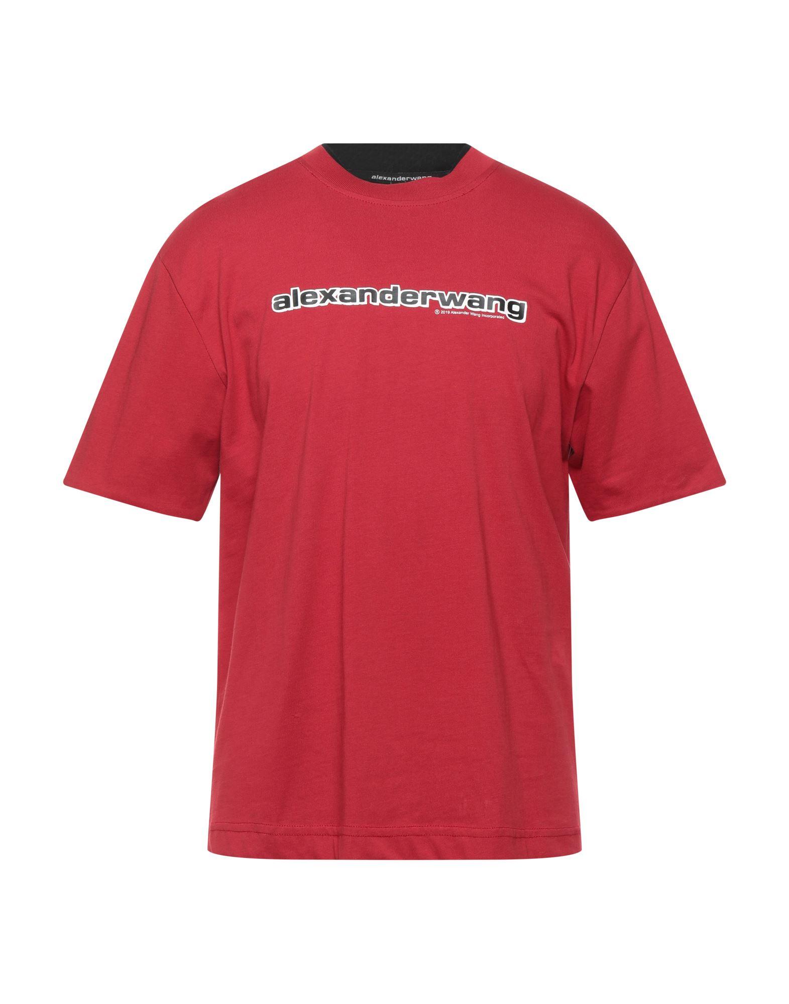 Alexander Wang T-shirt in Red for Men | Lyst