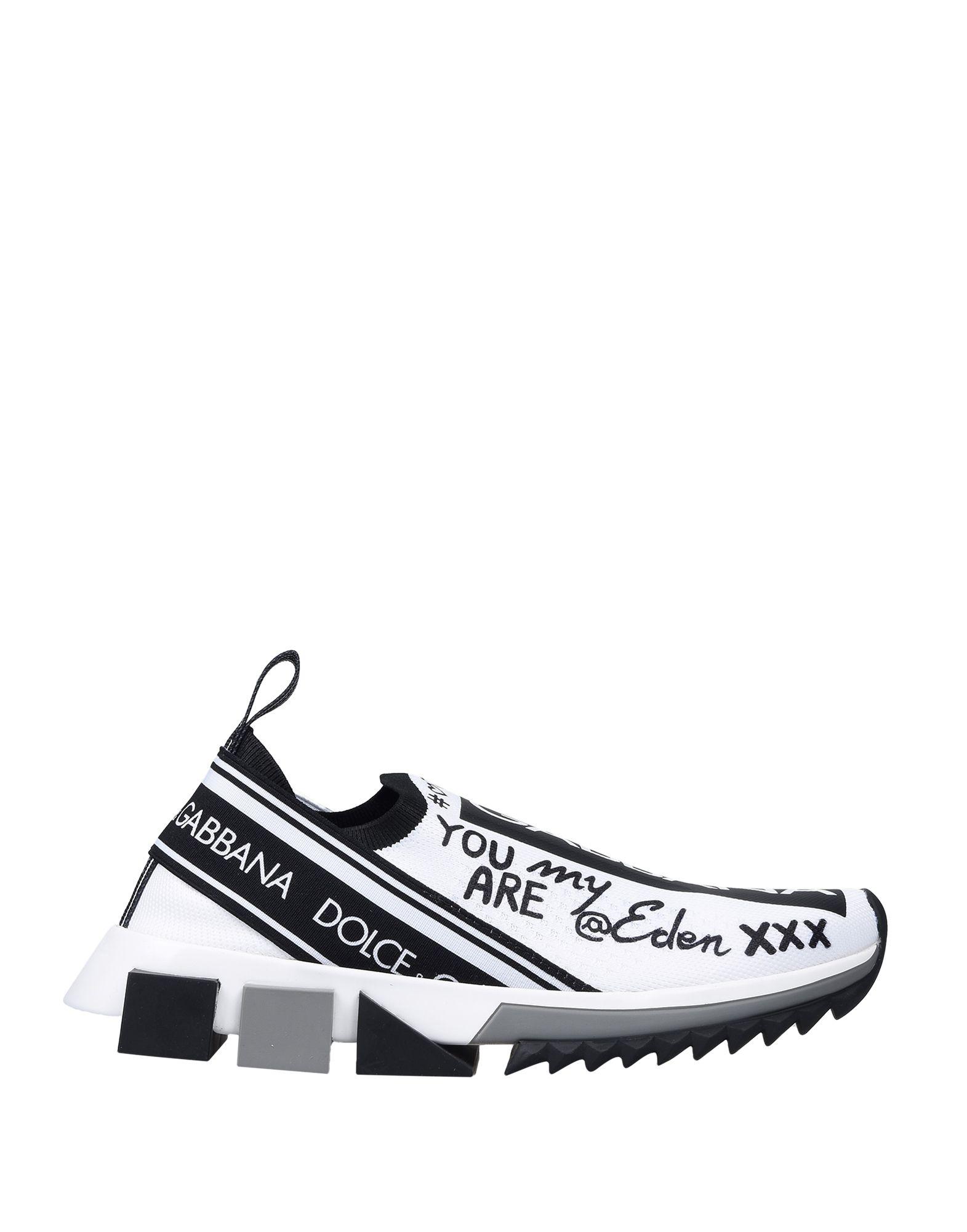 dolce and gabbana shoes white