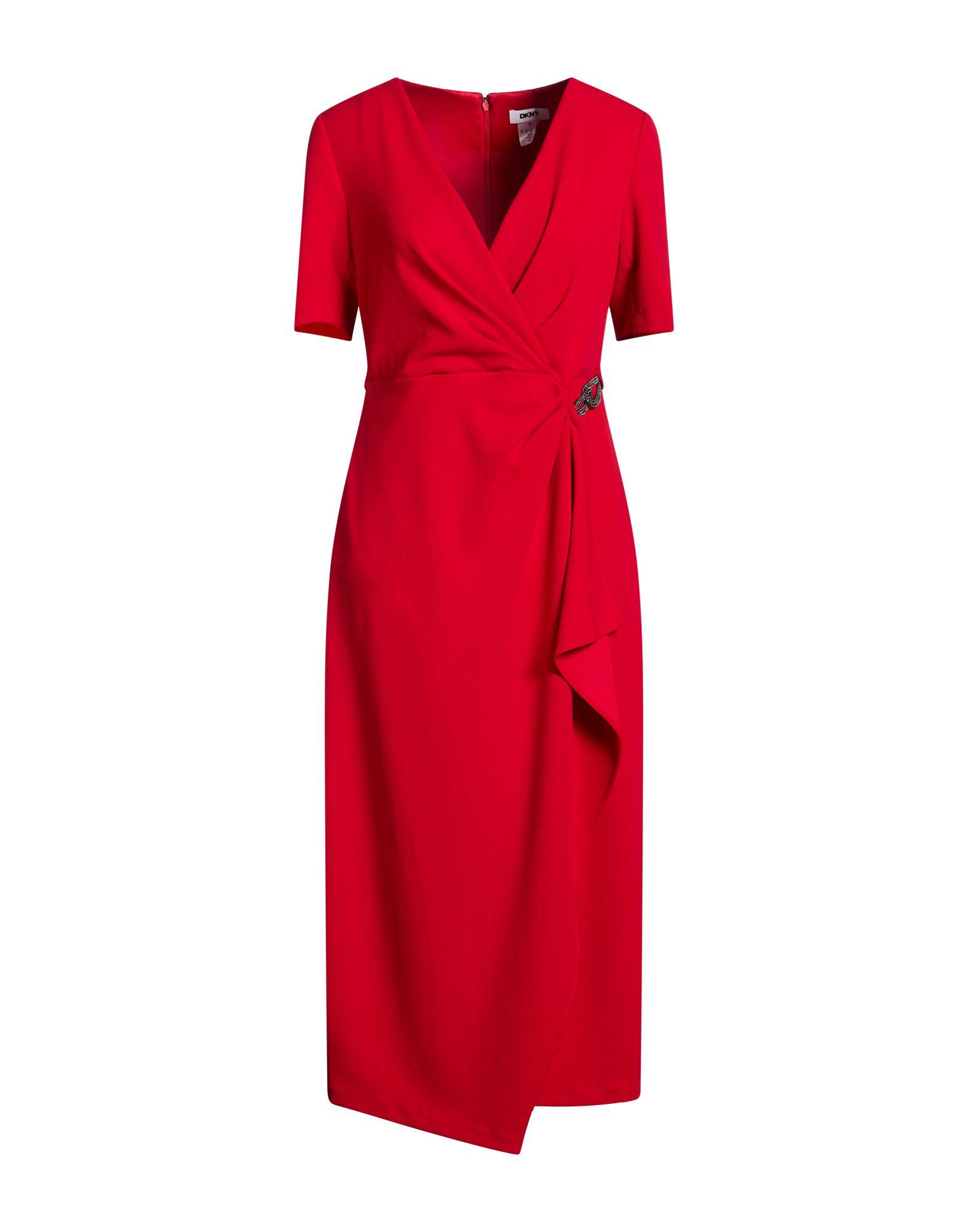strapless open back dress Calvin Klein 205W39NYC by Raf Simons Red Asymmetrical Dress with Fring   PaumLosAngeles