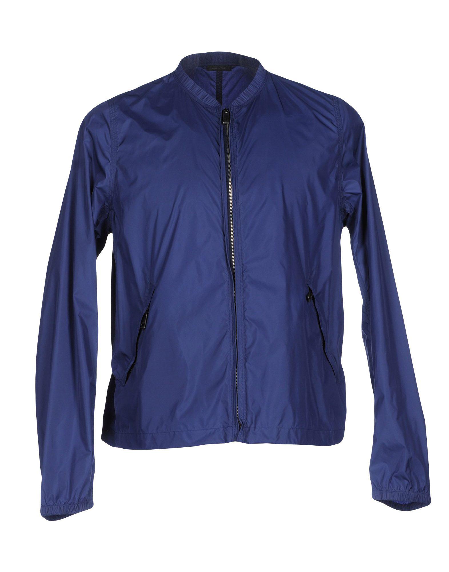 lyst jil sander jacket in blue for lyst jil sander jacket in blue for