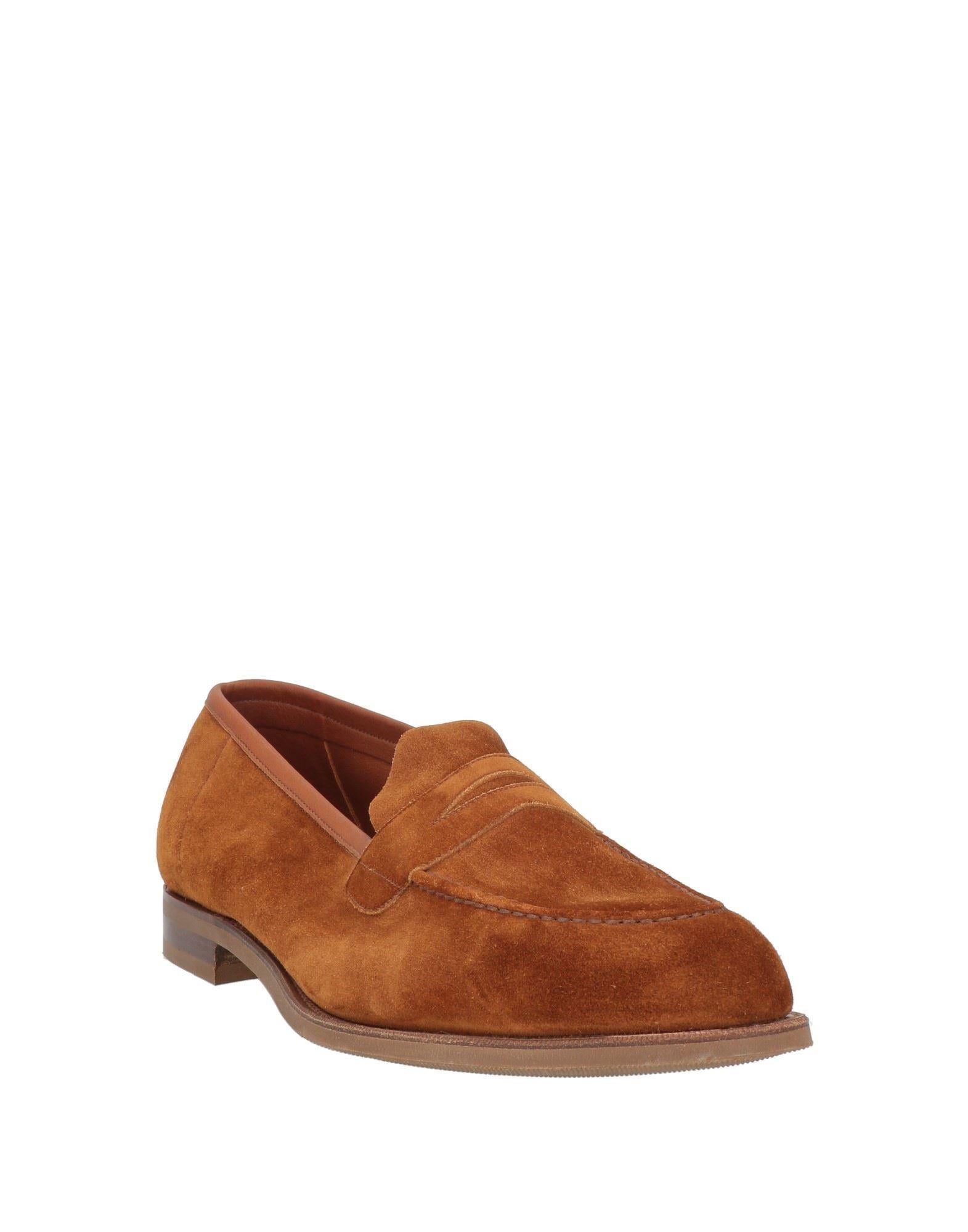 Mens Edward Green X Leffot Brown Suede Slip On Casual Penny Loafers Size 6.5 - 7 Our latest pre-owned release has arrived.⁣ ⁣ Featuring  main image 2