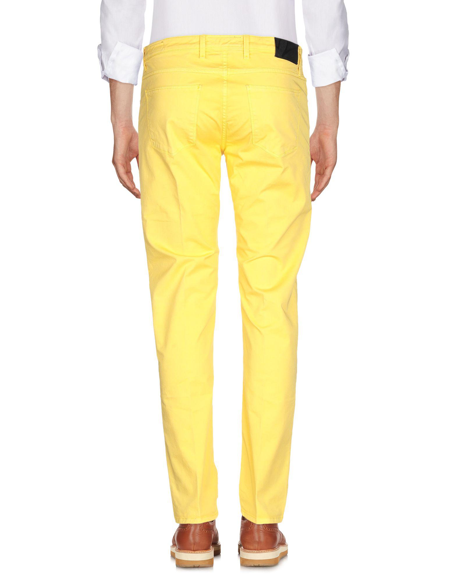 Pt05 Casual Trouser in Yellow for Men - Lyst