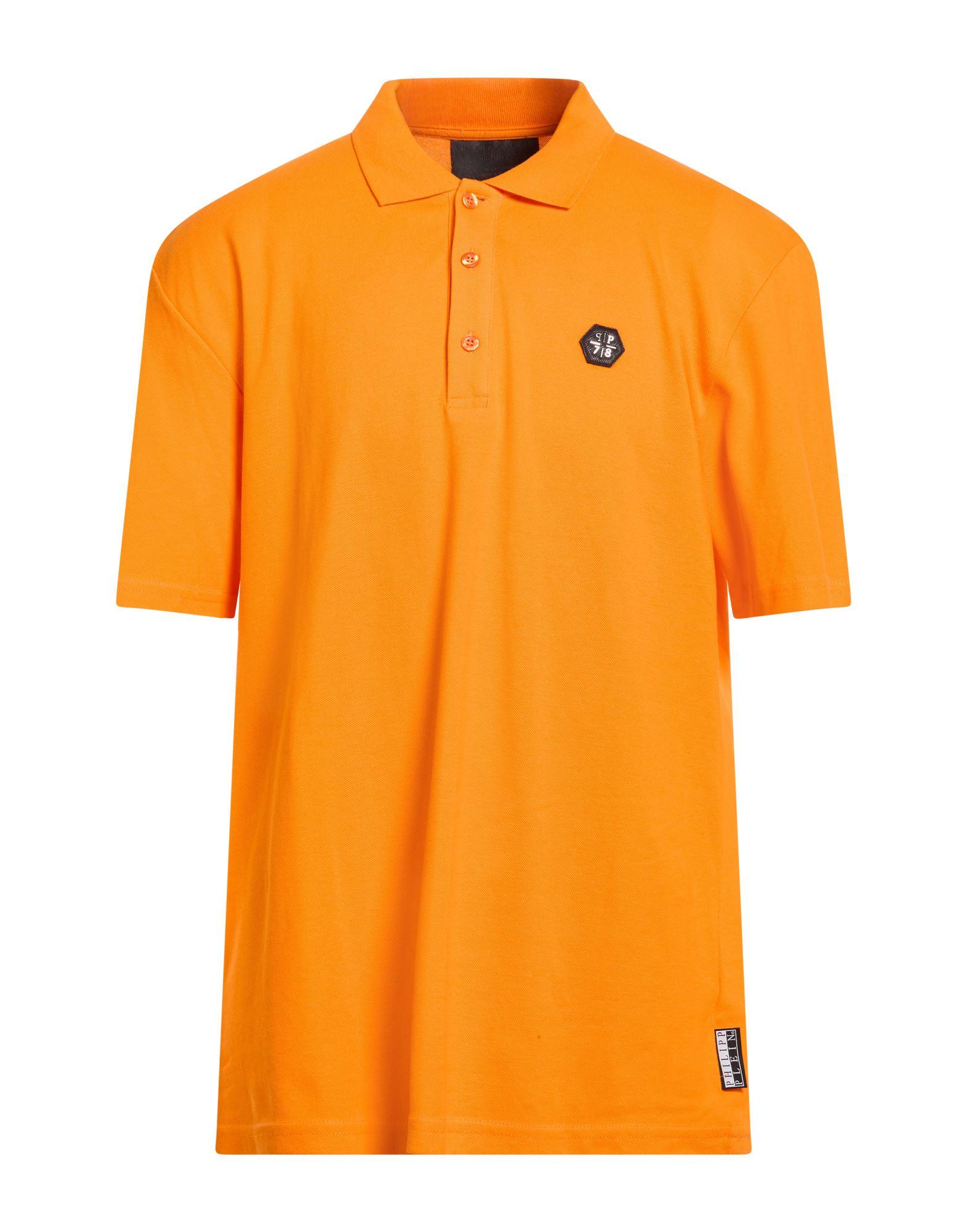 philipp-plein-Orange-Polo- 