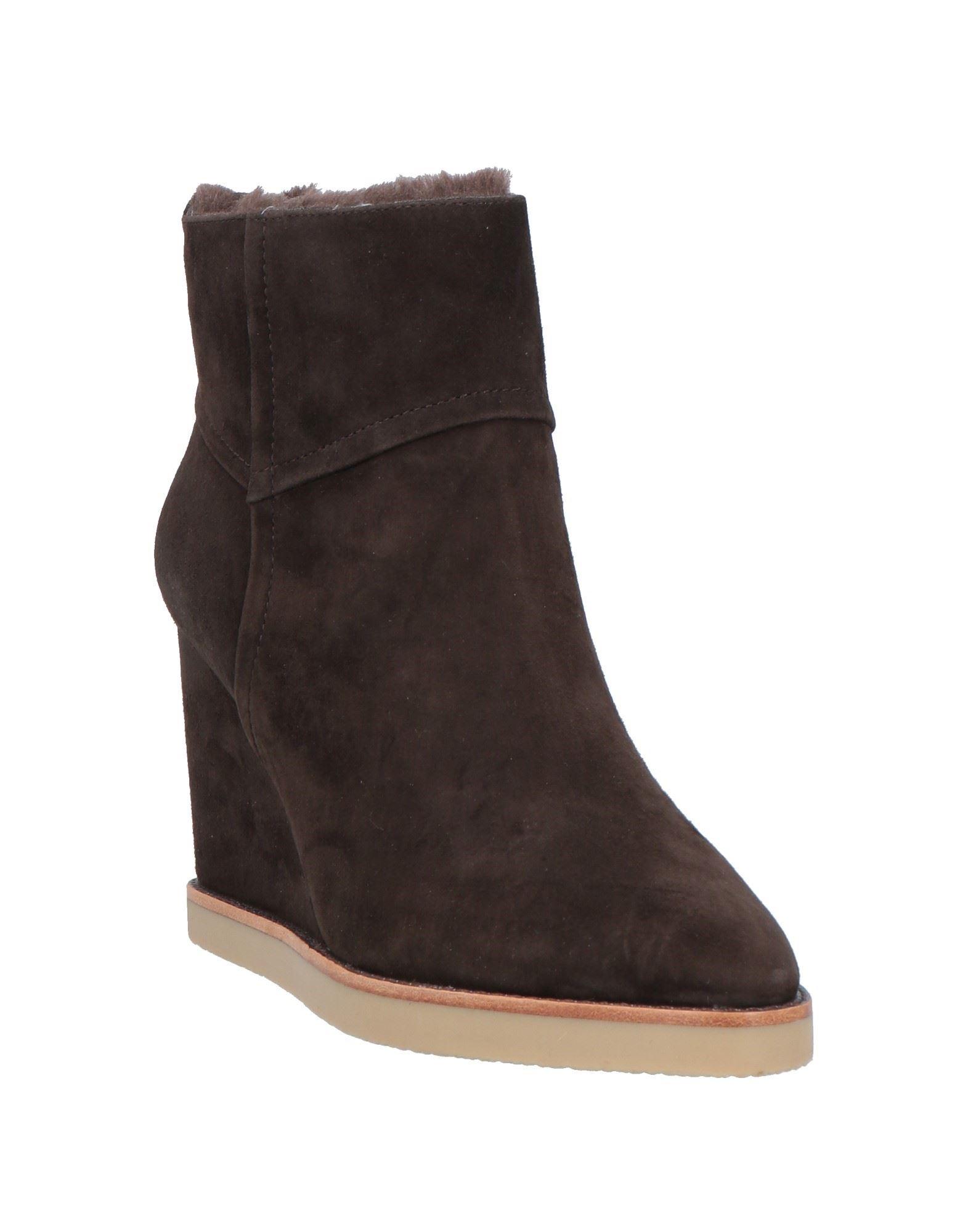 Lola Cruz Ankle Boots in Brown | Lyst