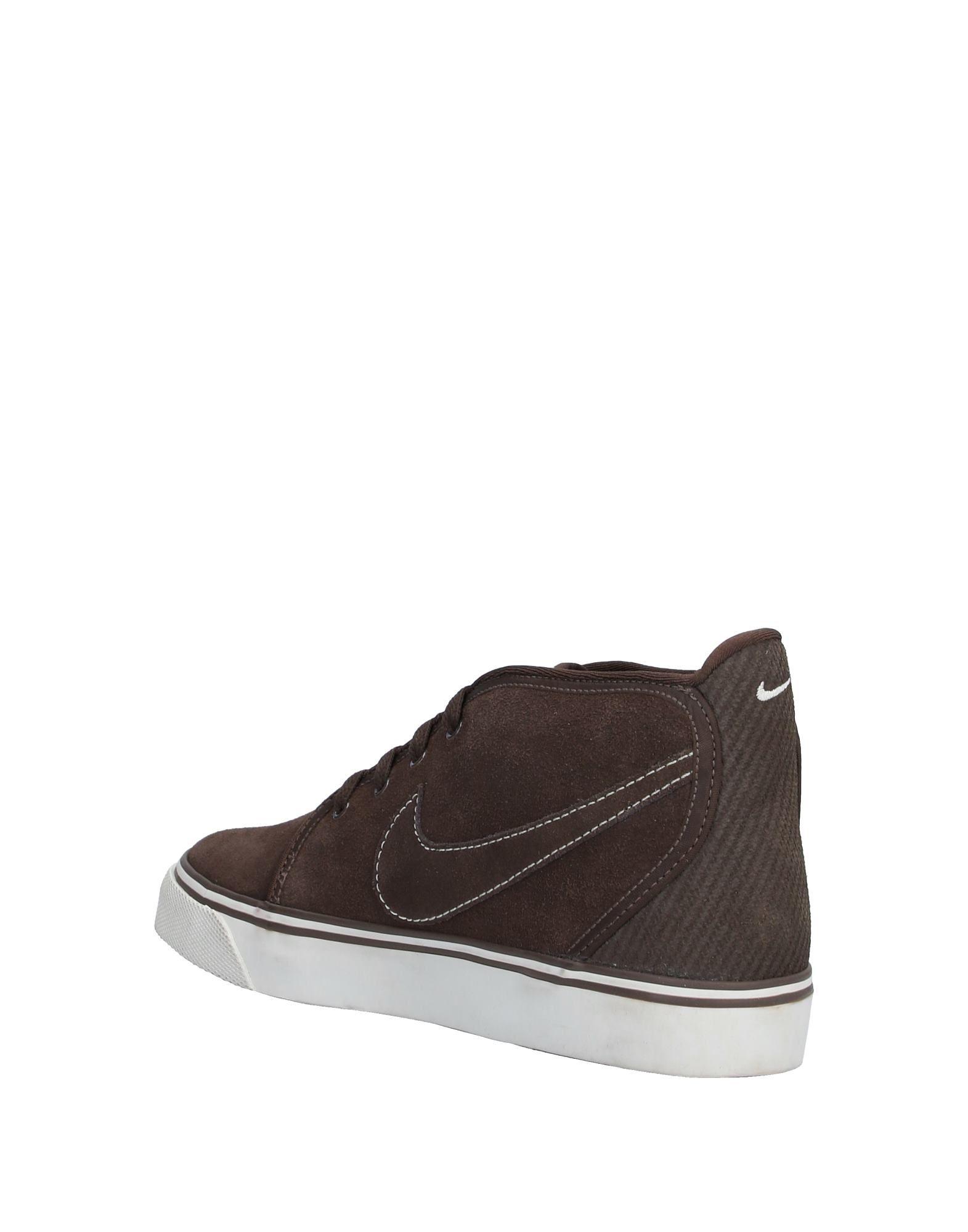Nike Suede High-tops & Sneakers in Dark Brown (Brown) for Men | Lyst