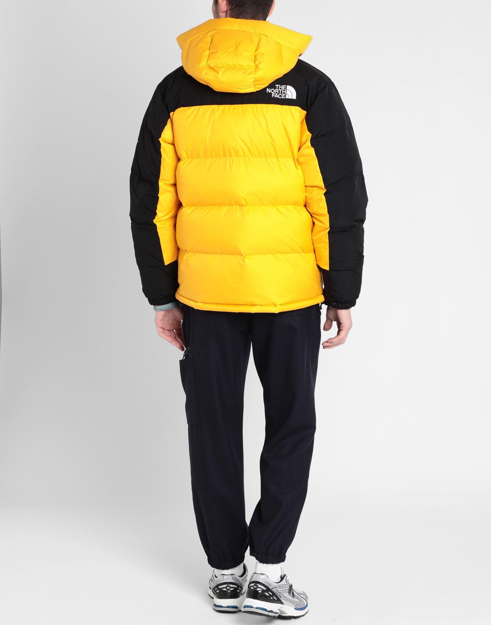 The North Face Down Jacket in Yellow for Men | Lyst