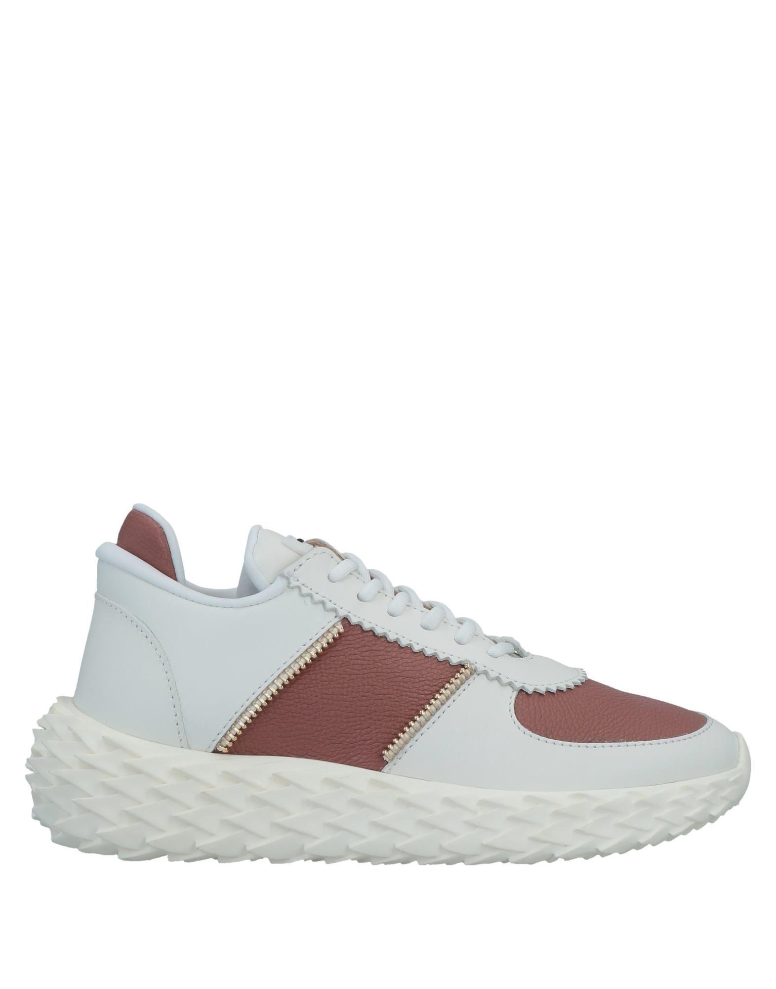 white giuseppe trainers