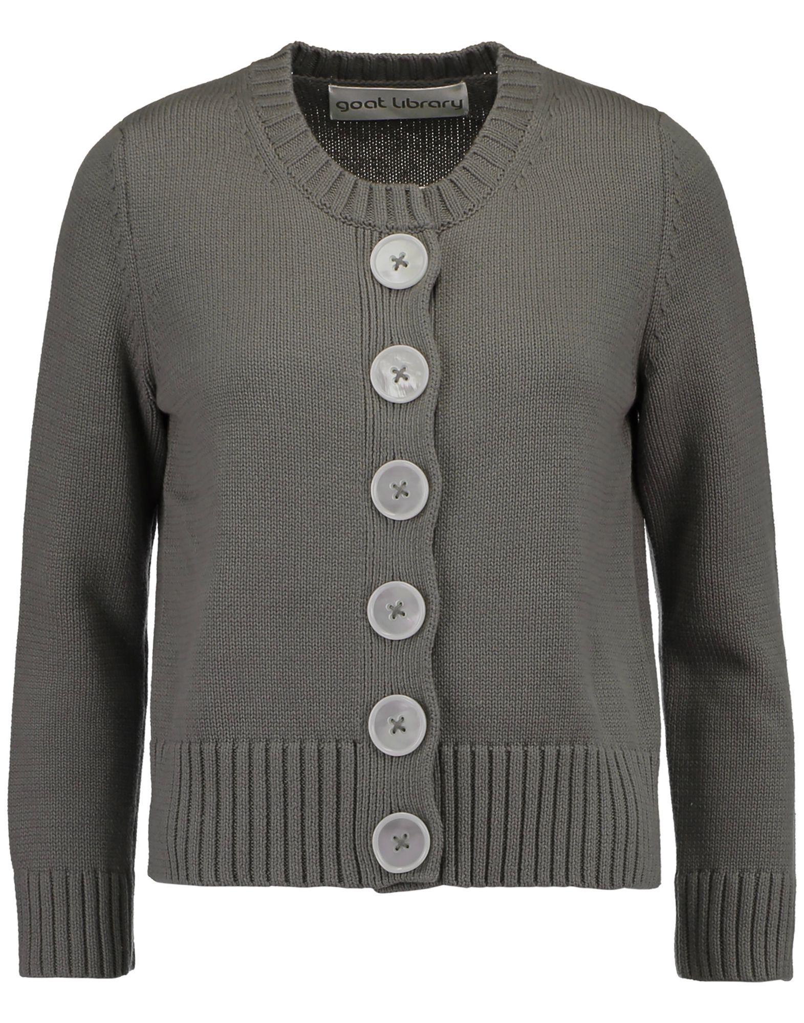 goat library cardigan
