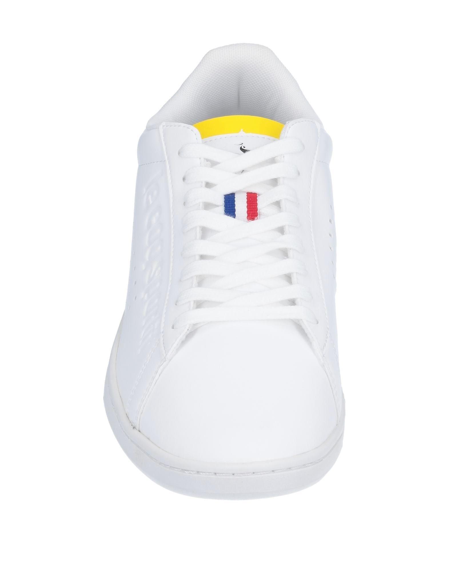 le coq white sneakers