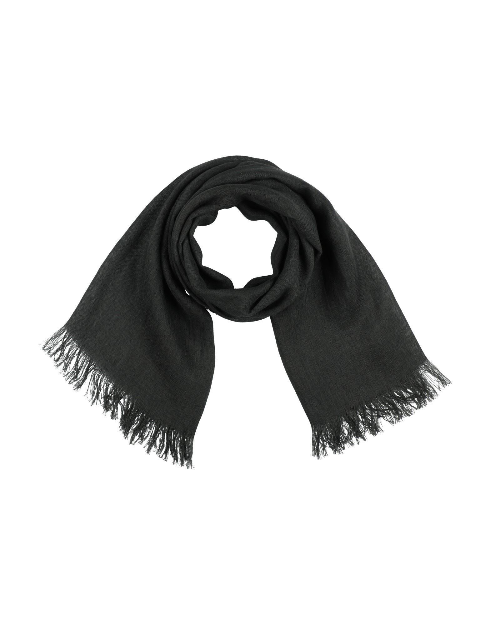 マフラー・ストール FABIANA FILIPPI Fabiana Filippi Scarfs Black Fabiana Filippi Laminated print alpaca and merino wool scarf