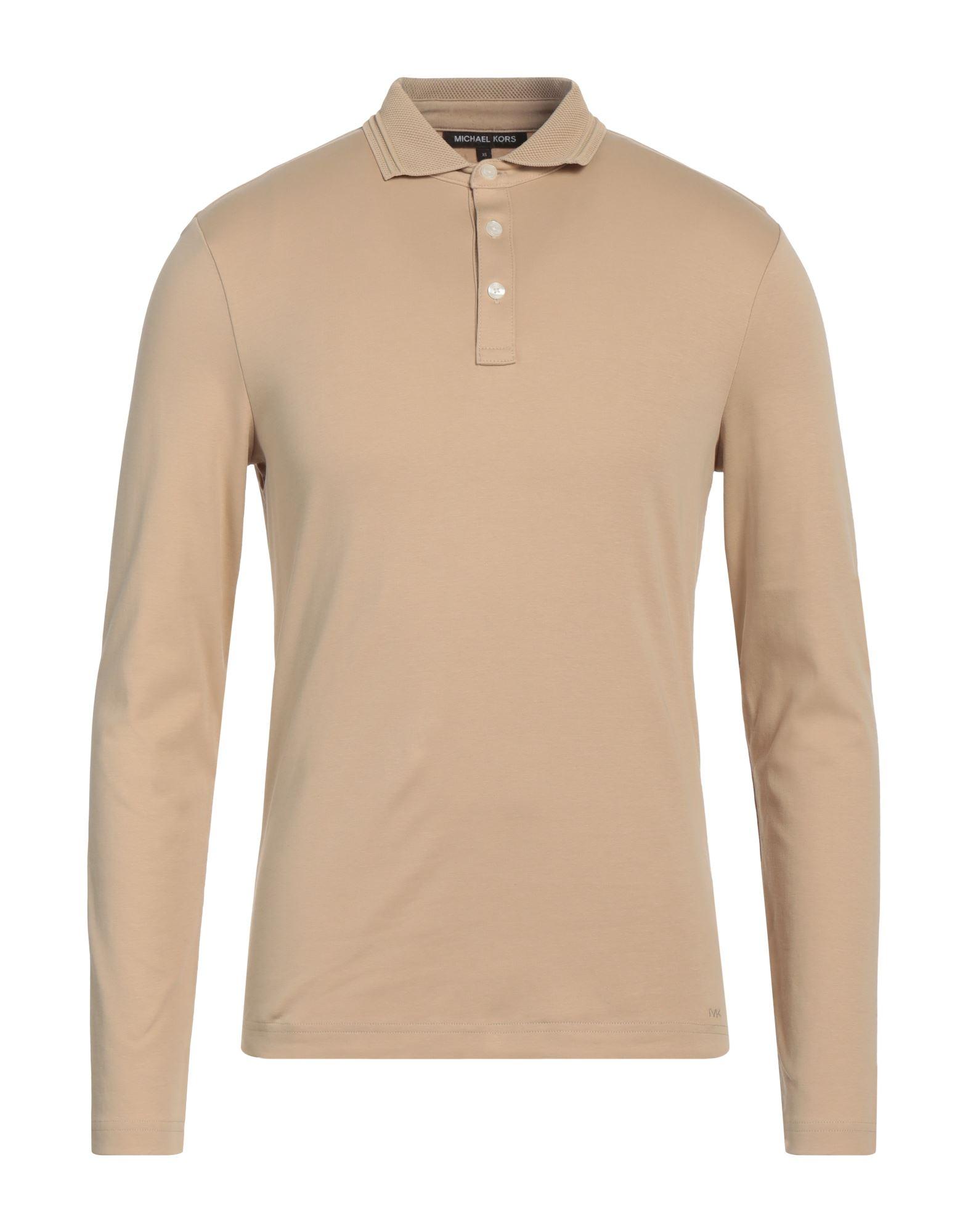 Michael kors long sale sleeve polo shirt