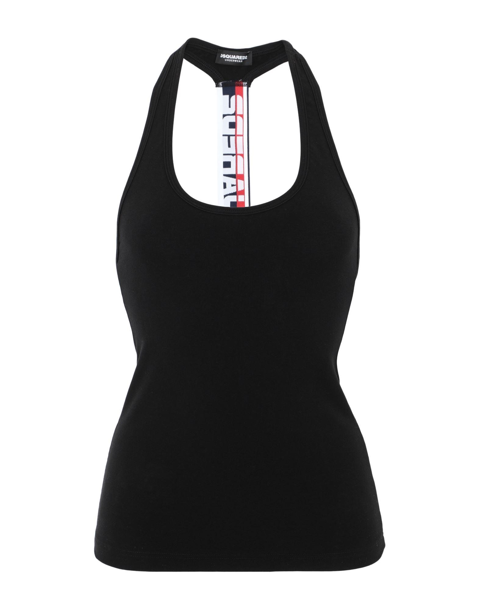 DSquared² Sleeveless Undershirt in Black Lyst