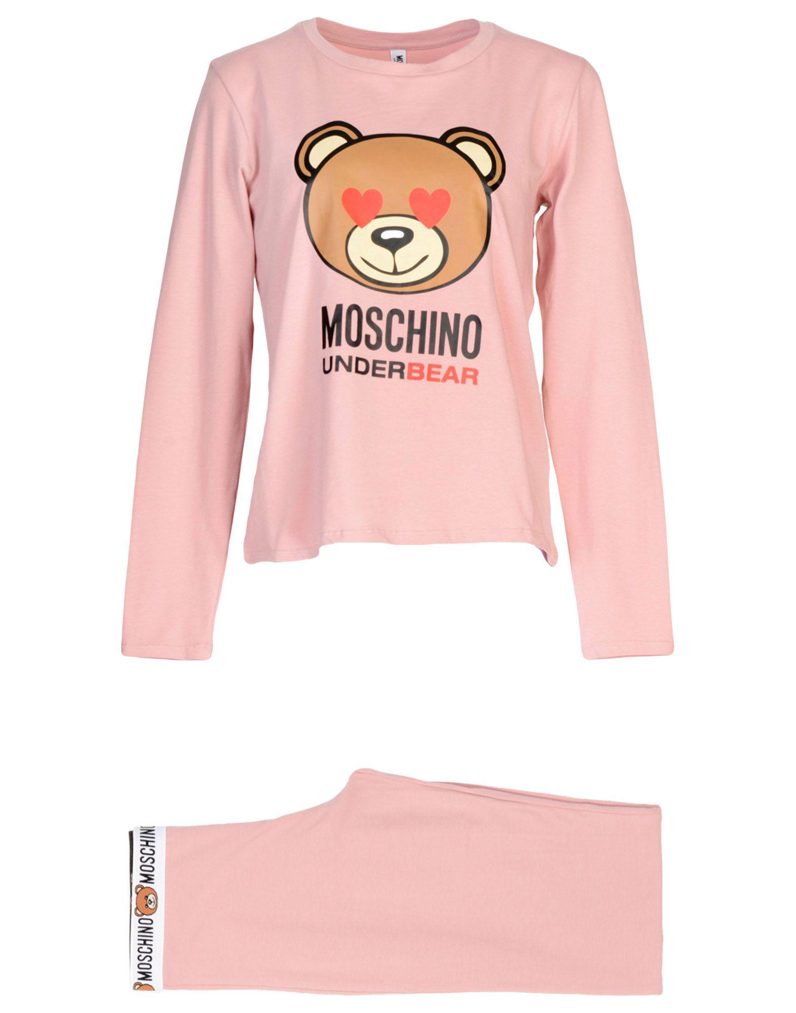 Moschino Cotton Sleepwear in Pink - Lyst