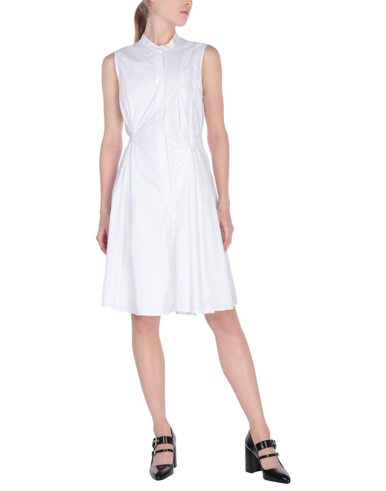 Proenza Schouler Knee-length Dress in White - Lyst
