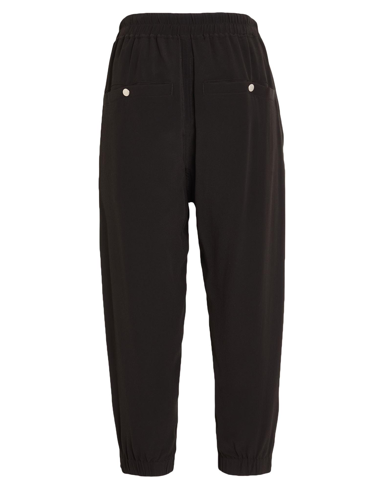 Rick Owens \"DRAWSTRING CROPPED\"キュプラ RICK OWENS DRAWSTRING CROPPED PANTS DUST 19SS-DOSHABURI