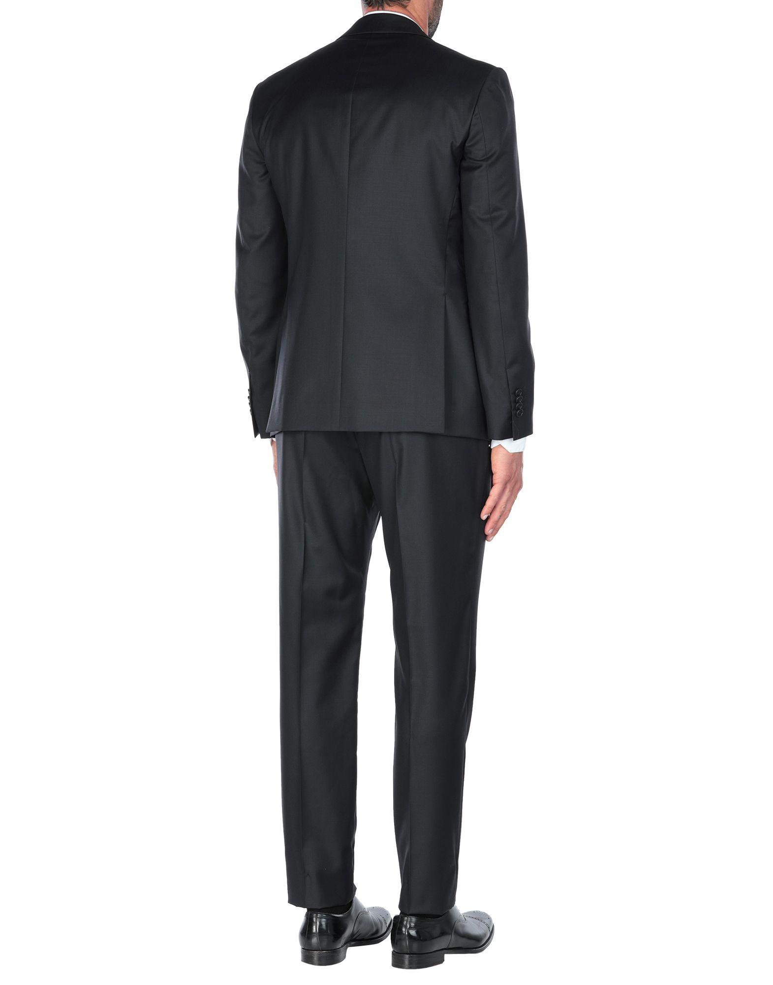 Versace Suit in Black for Men - Lyst