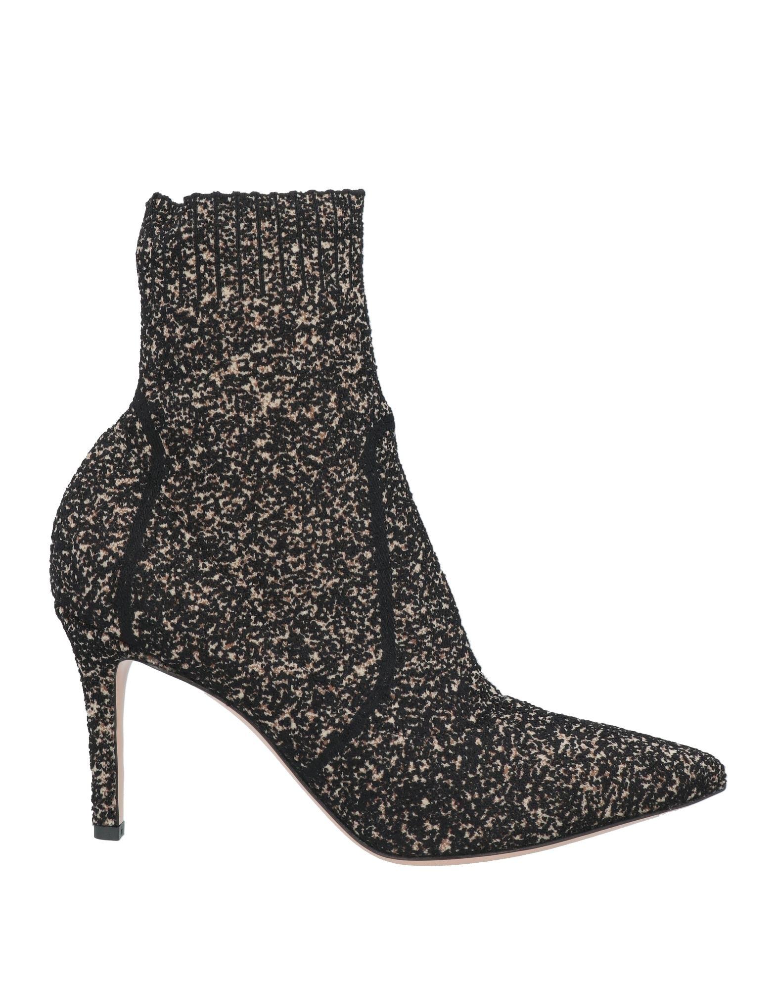 Black sequin ankle booties online
