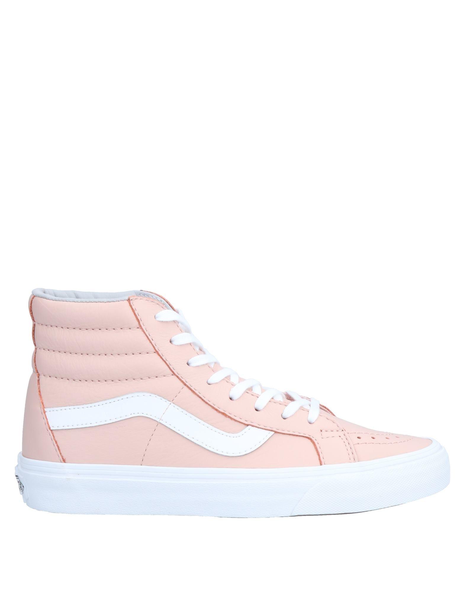 pink vans hi tops