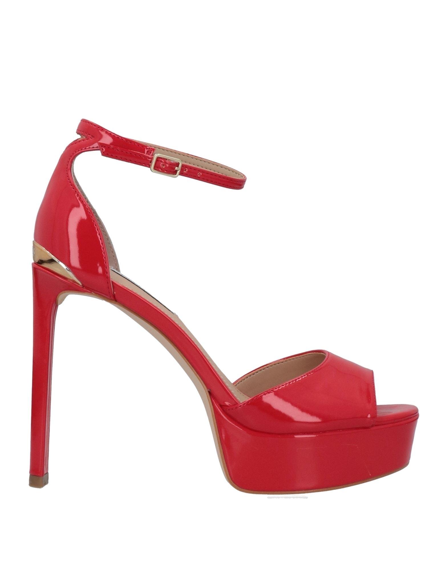 guess red shoes sneakers