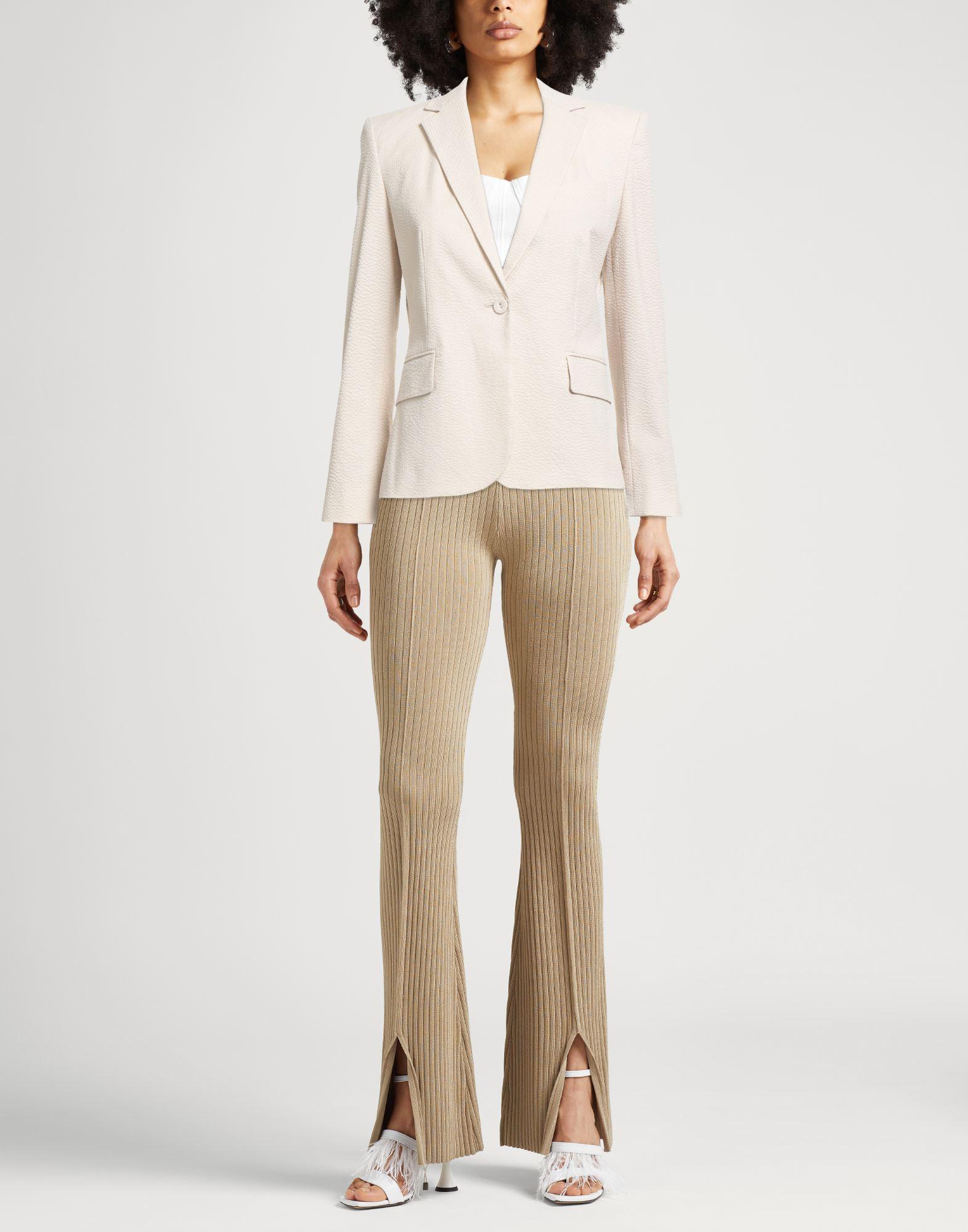 スーツ THEORY Women Suit Jackets N1106113B13 White THEORY WHITE SUIT – ROTATE SYB