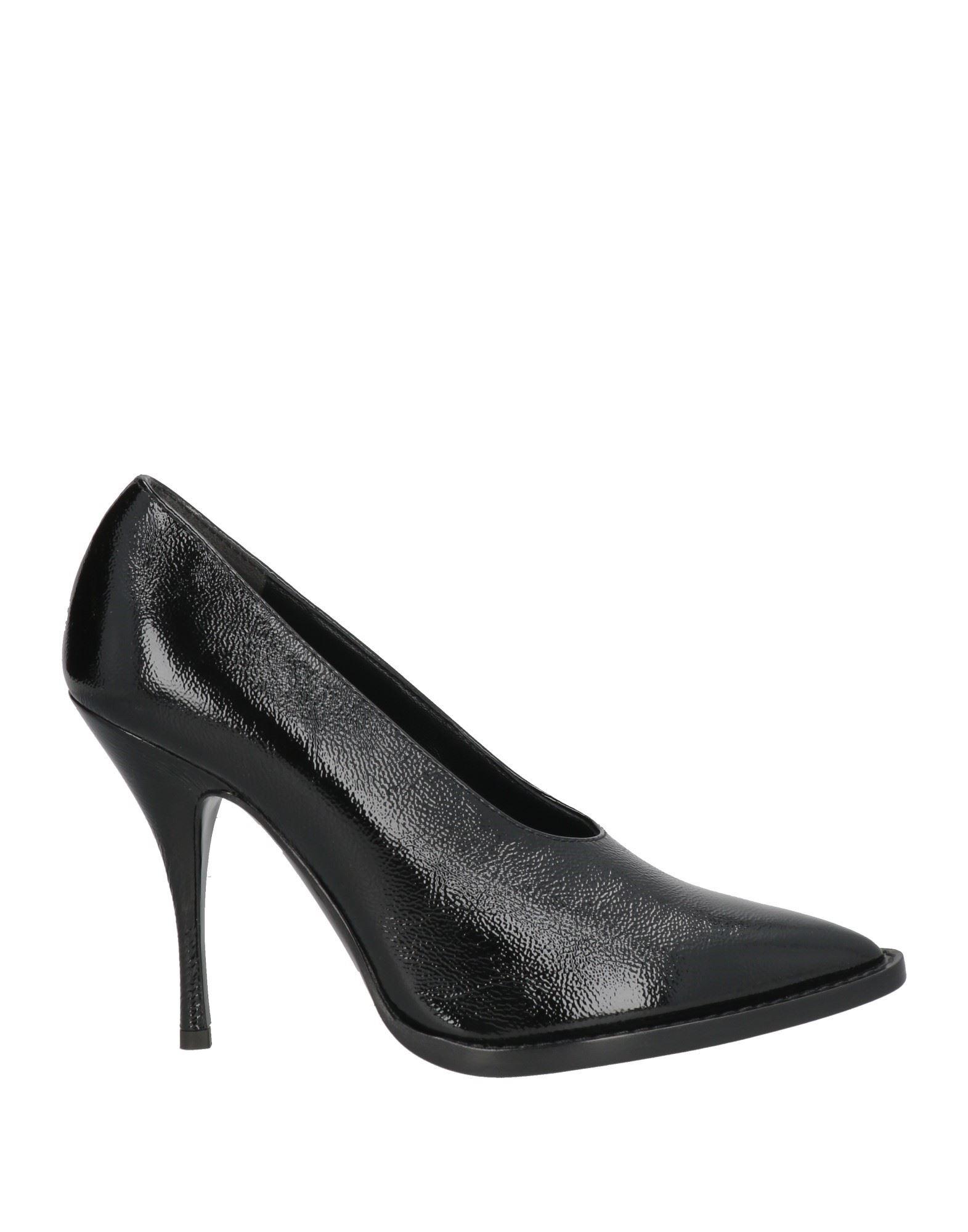 PHILOSOPHY DI LORENZO SERAFINIレザー パンプス クリスタル付き PHILOSOPHY DI LORENZO SERAFINI Crystal-embellished leather