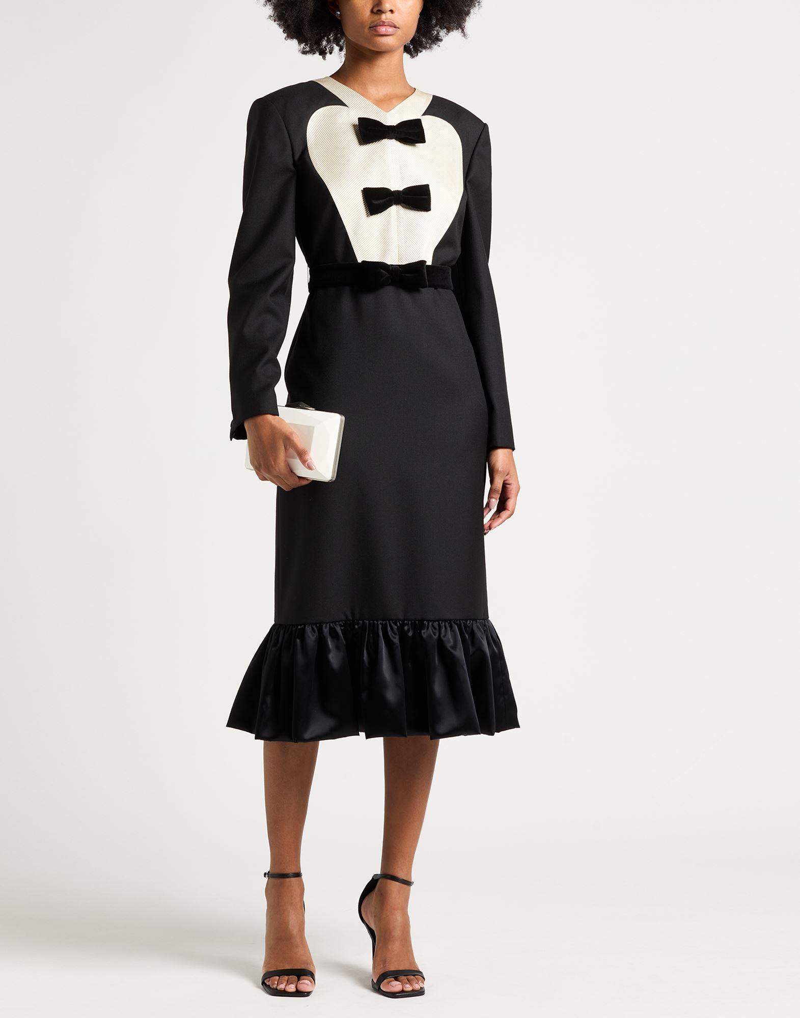mother of the bride dresses off shoulder Navy Blue Off-The-Shoulder A-Line Satin Tea Length Mother of The Bride Dresses