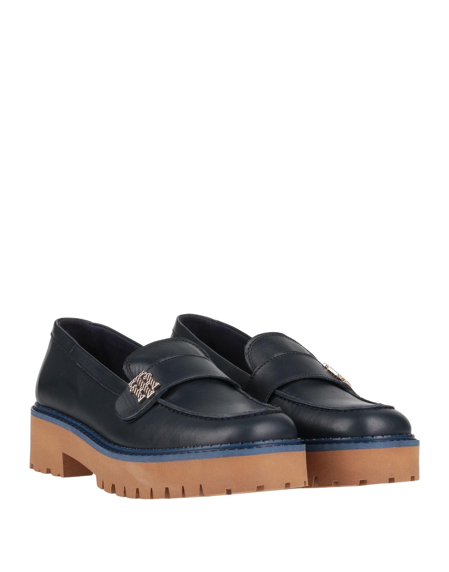 tommy hilfiger blue loafers