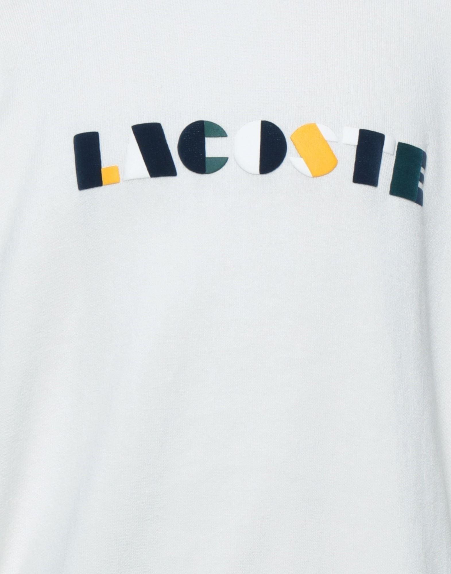 white lacoste jumper mens