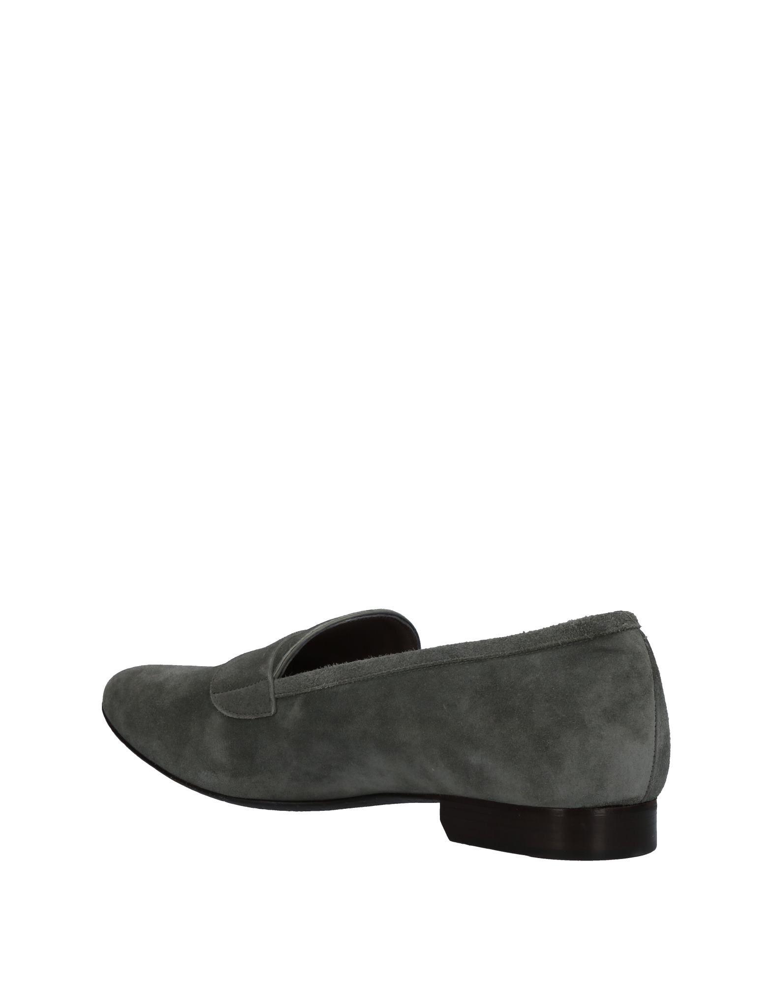 Pedro Garcia Leather Loafer in Grey (Gray) - Lyst