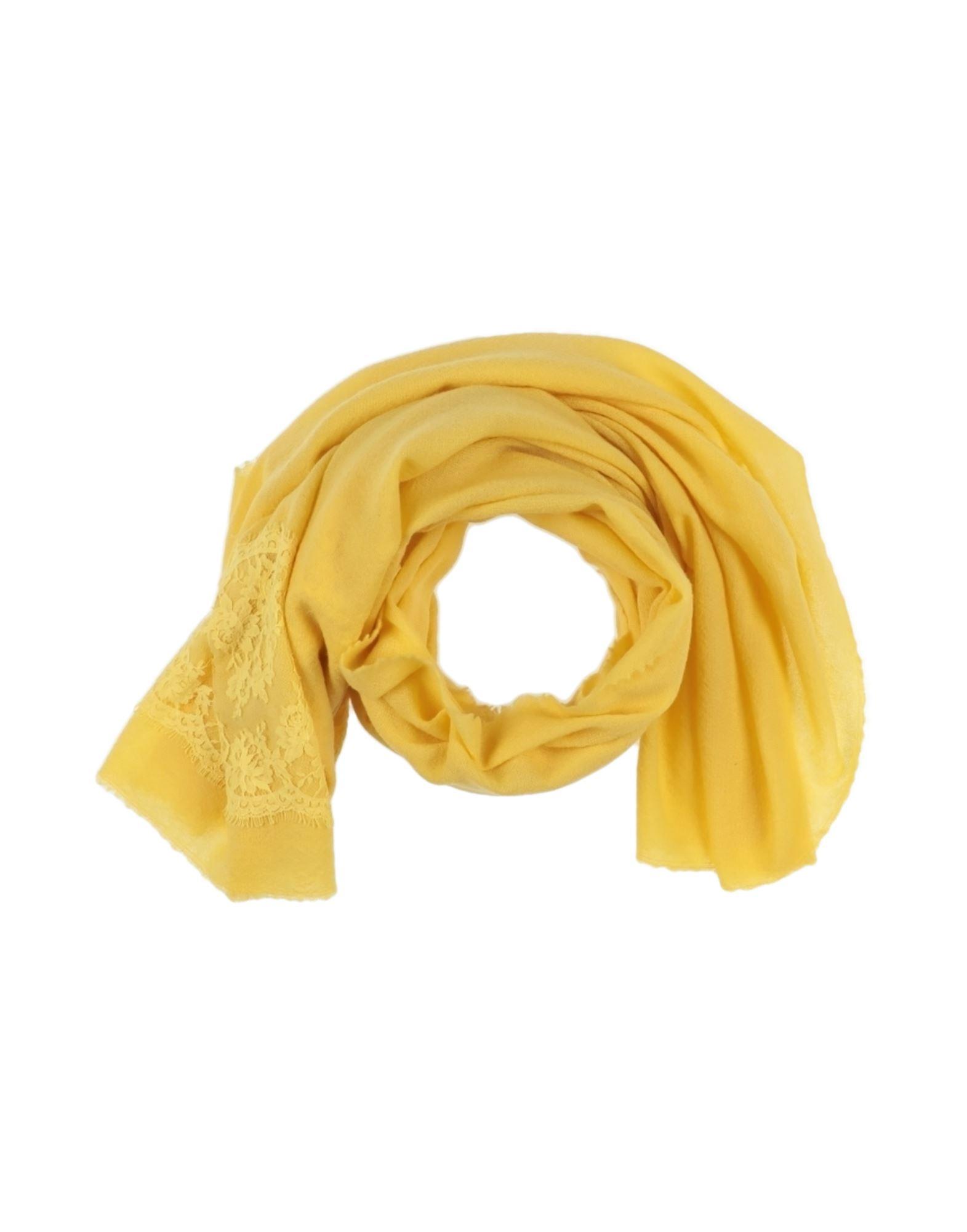 Ermanno Scervino Scarf in Yellow | Lyst
