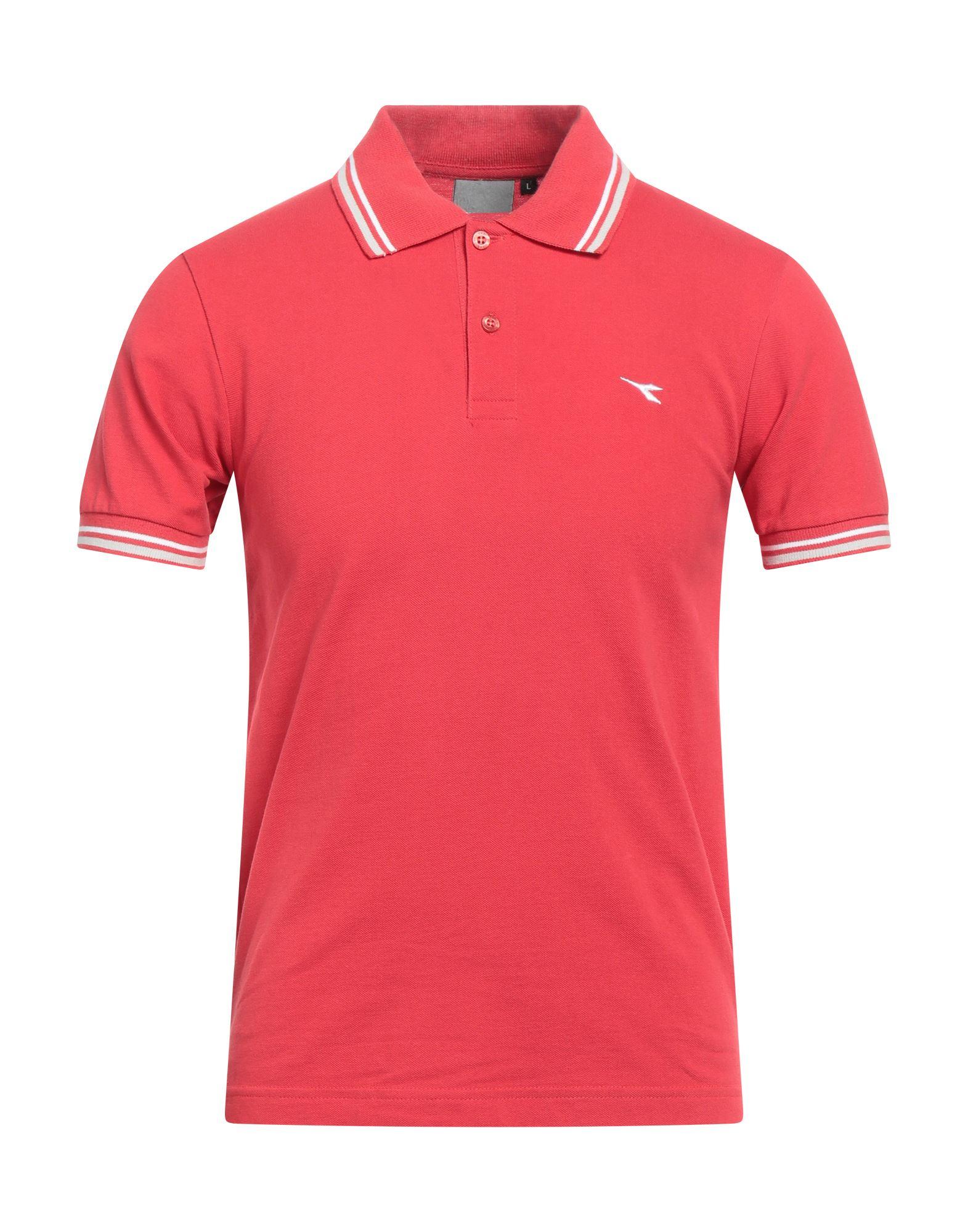 Diadora Polo Shirt in Red for Men | Lyst
