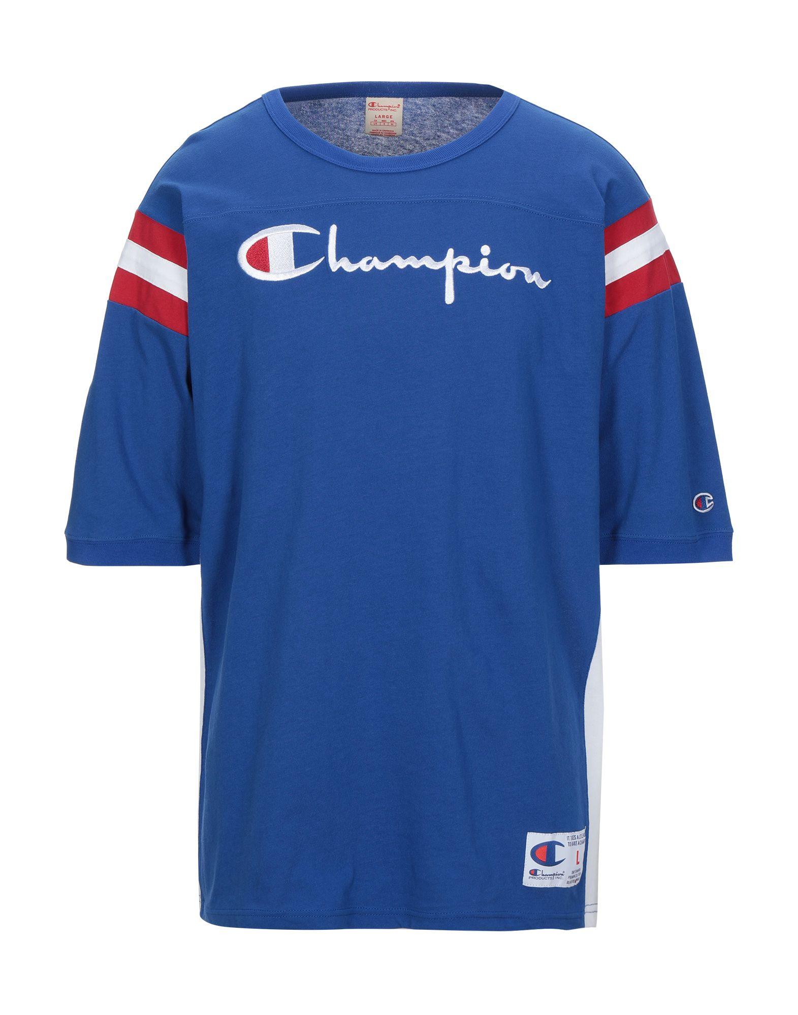 Champion T-shirt in Blue for Men - Lyst