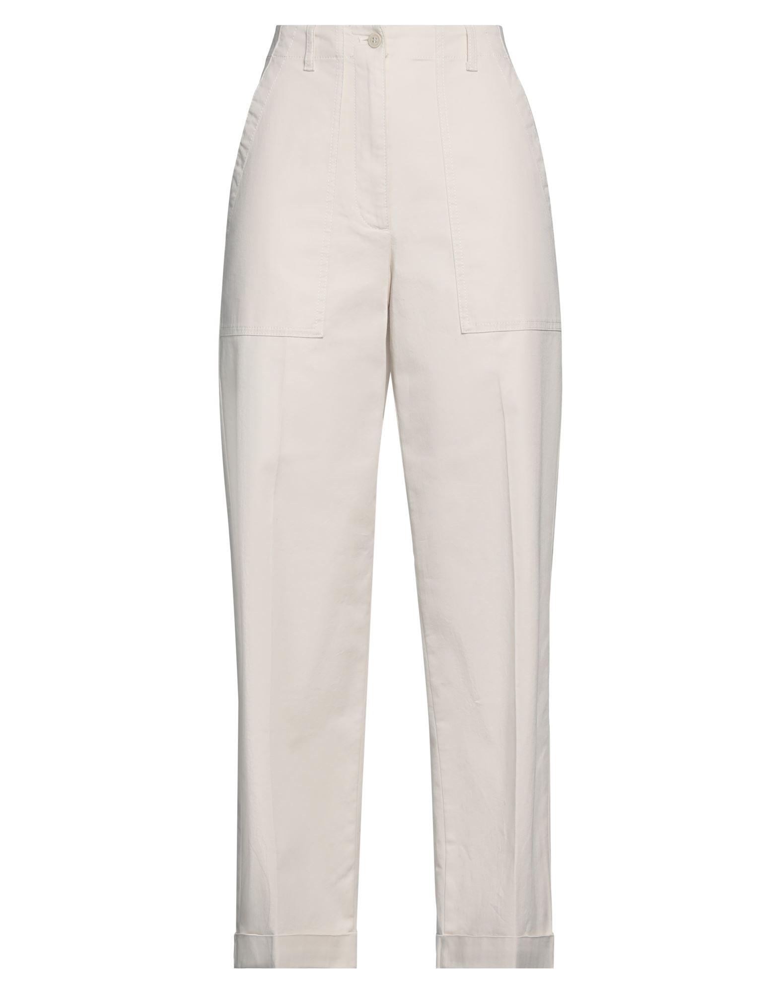 Moncler Pants in White | Lyst
