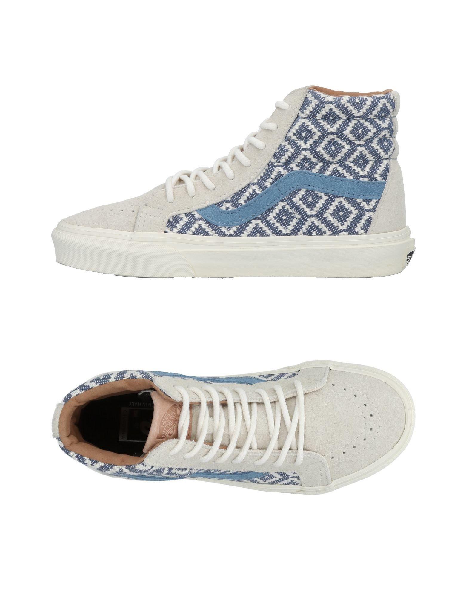 light grey high top vans