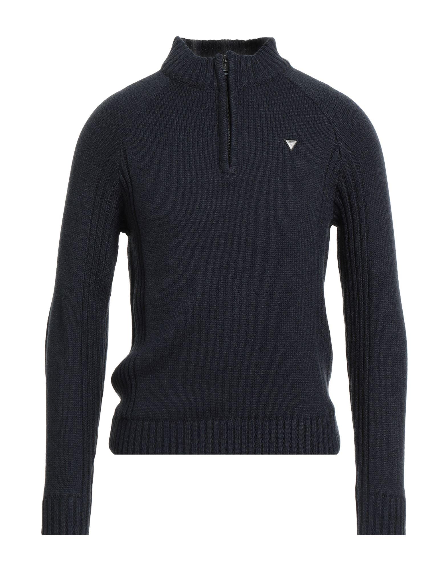 Yoox Guess Black Jumper Guess Jumper In Blue For Men Lyst UK - Main Image